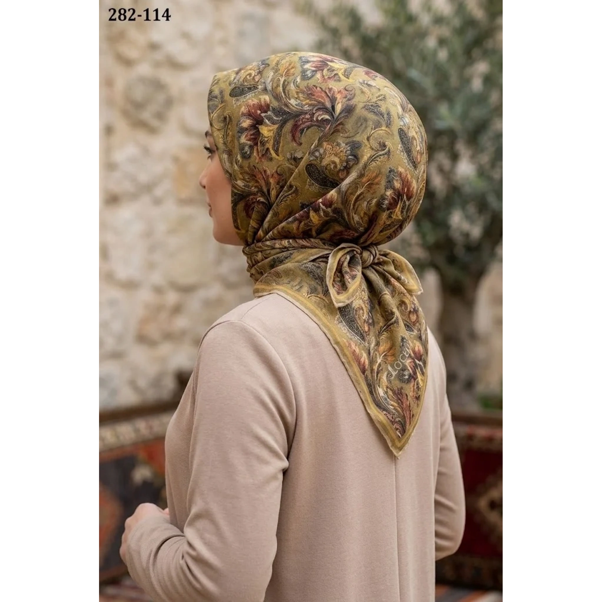 Locella Soft Pamuk Eşarp 282-114