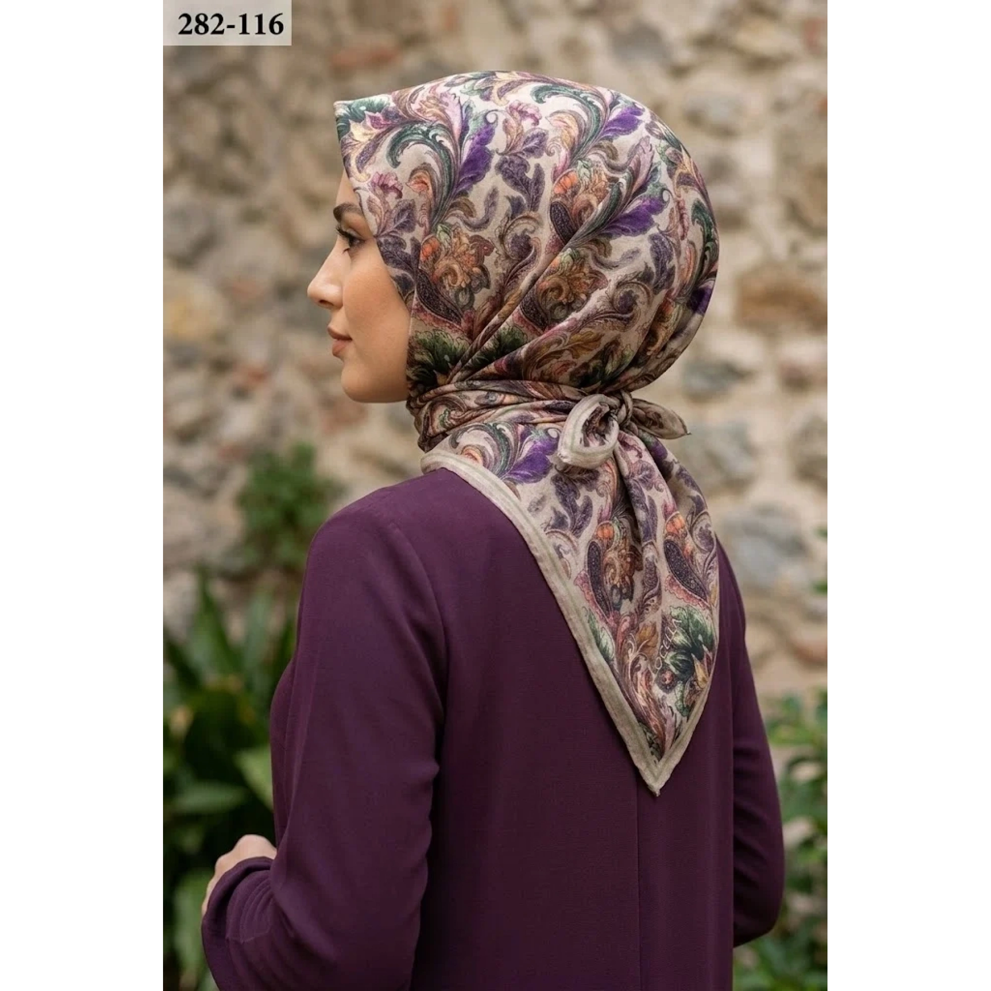 Locella Soft Pamuk Eşarp 282-116