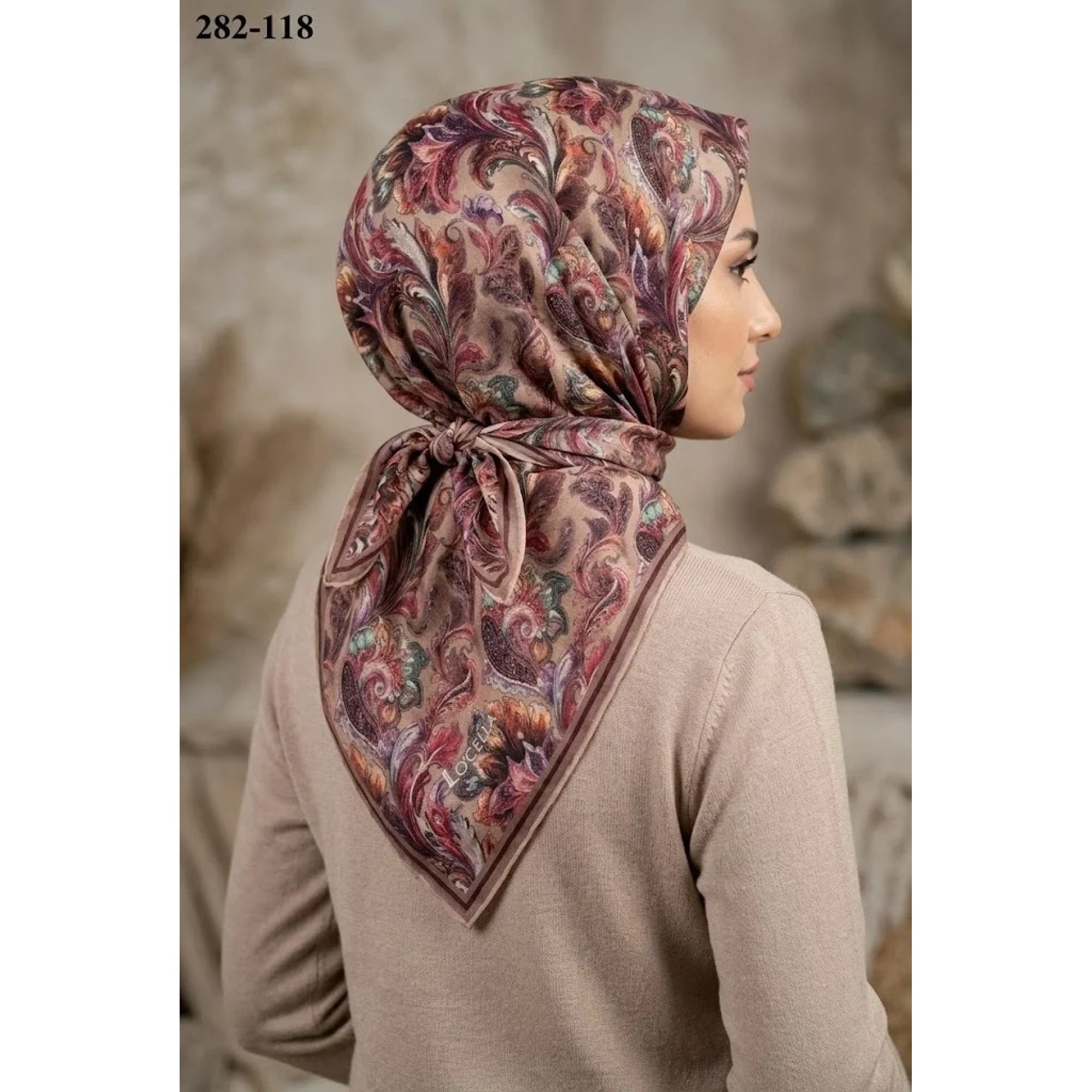 Locella Soft Pamuk Eşarp 282-118