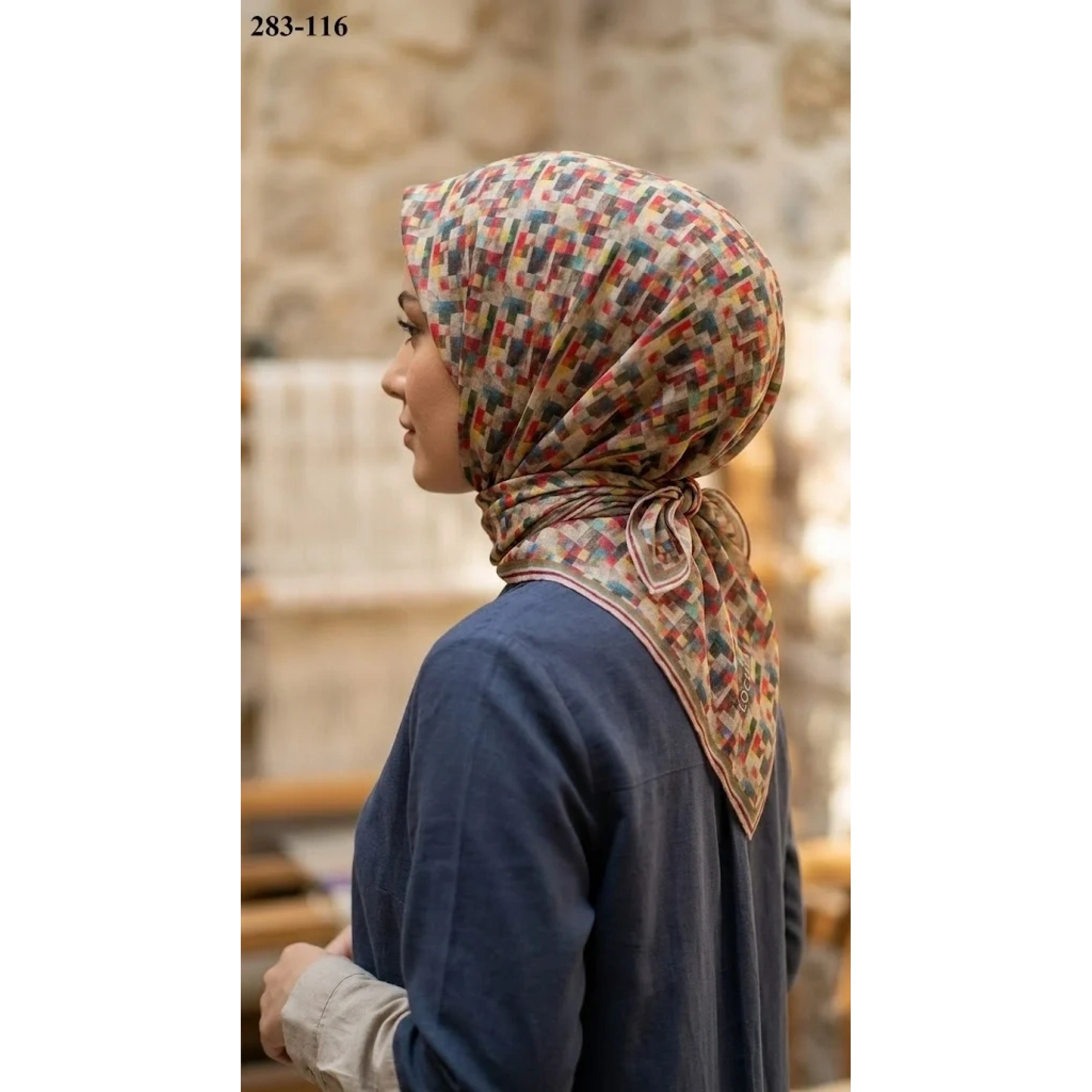 Locella Soft Pamuk Eşarp 283-116