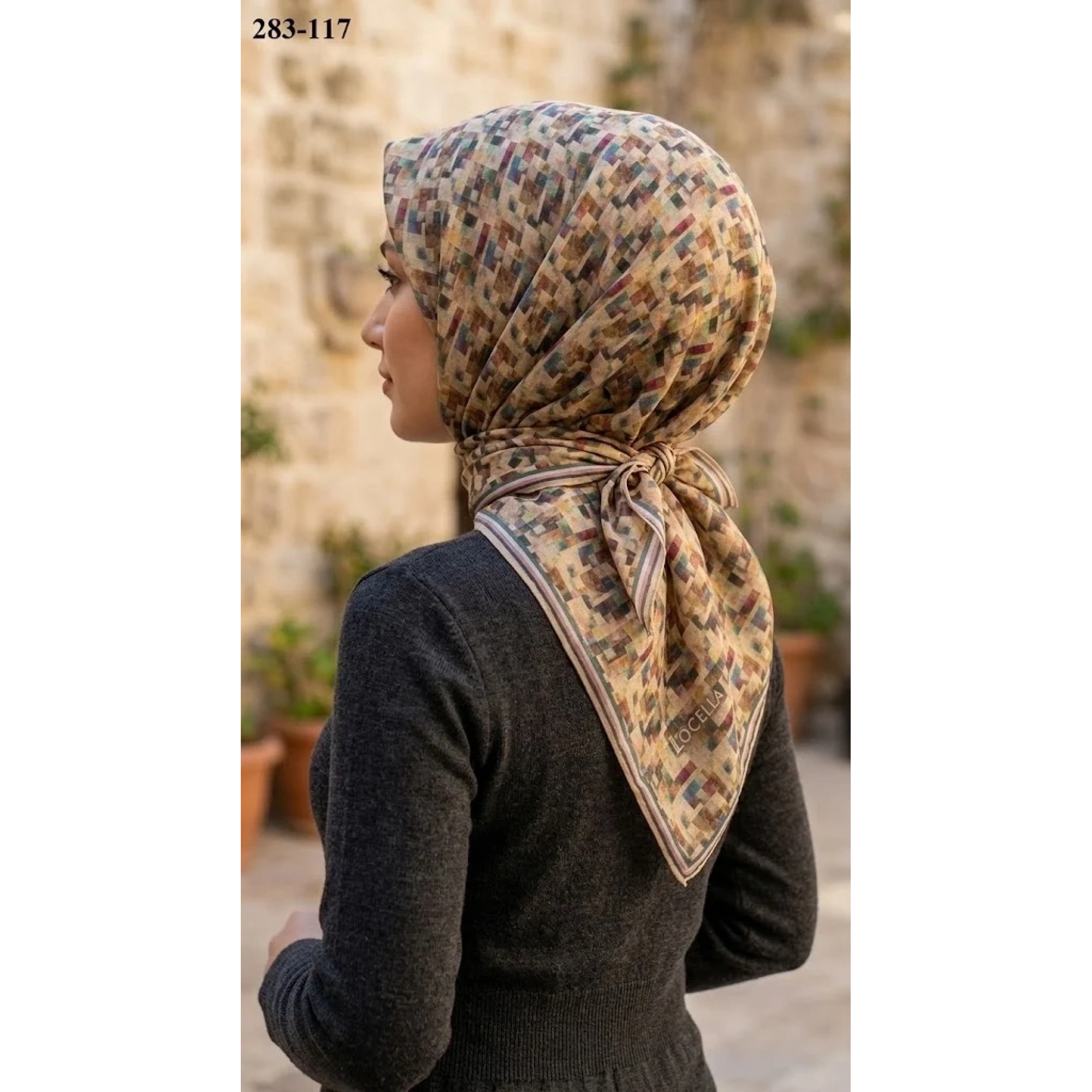 Locella Soft Pamuk Eşarp 283-117