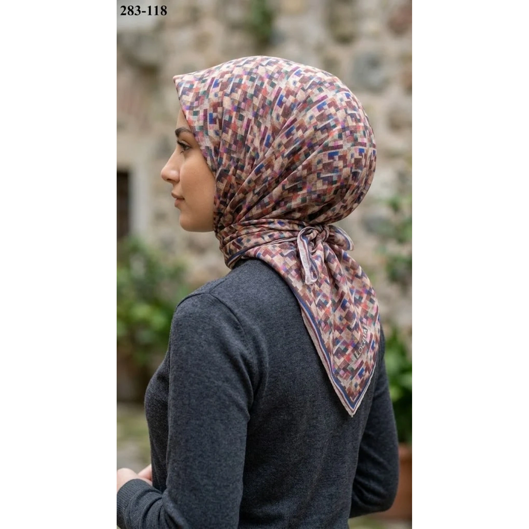 Locella Soft Pamuk Eşarp 283-118
