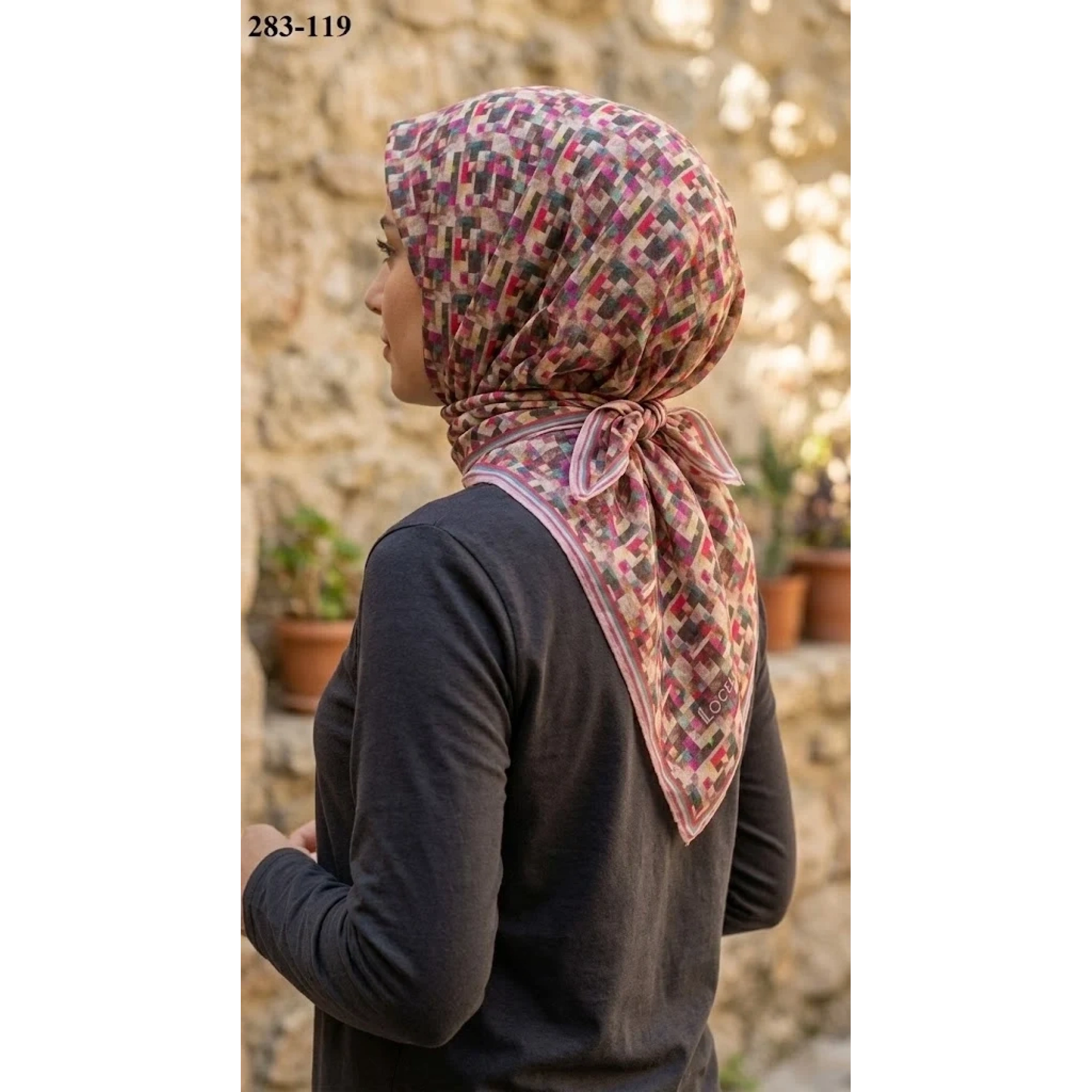 Locella Soft Pamuk Eşarp 283-119