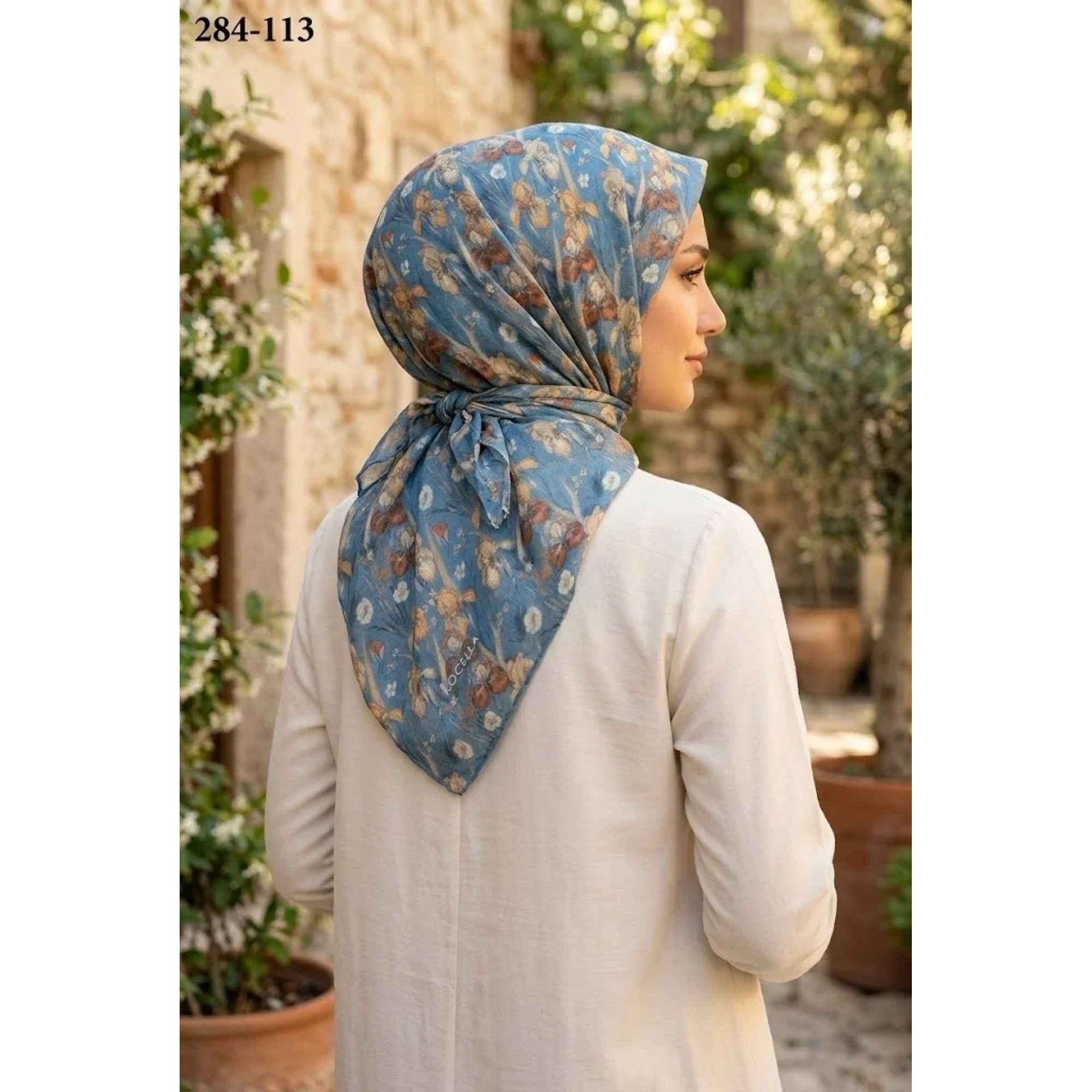 Locella Soft Pamuk Eşarp 284-113