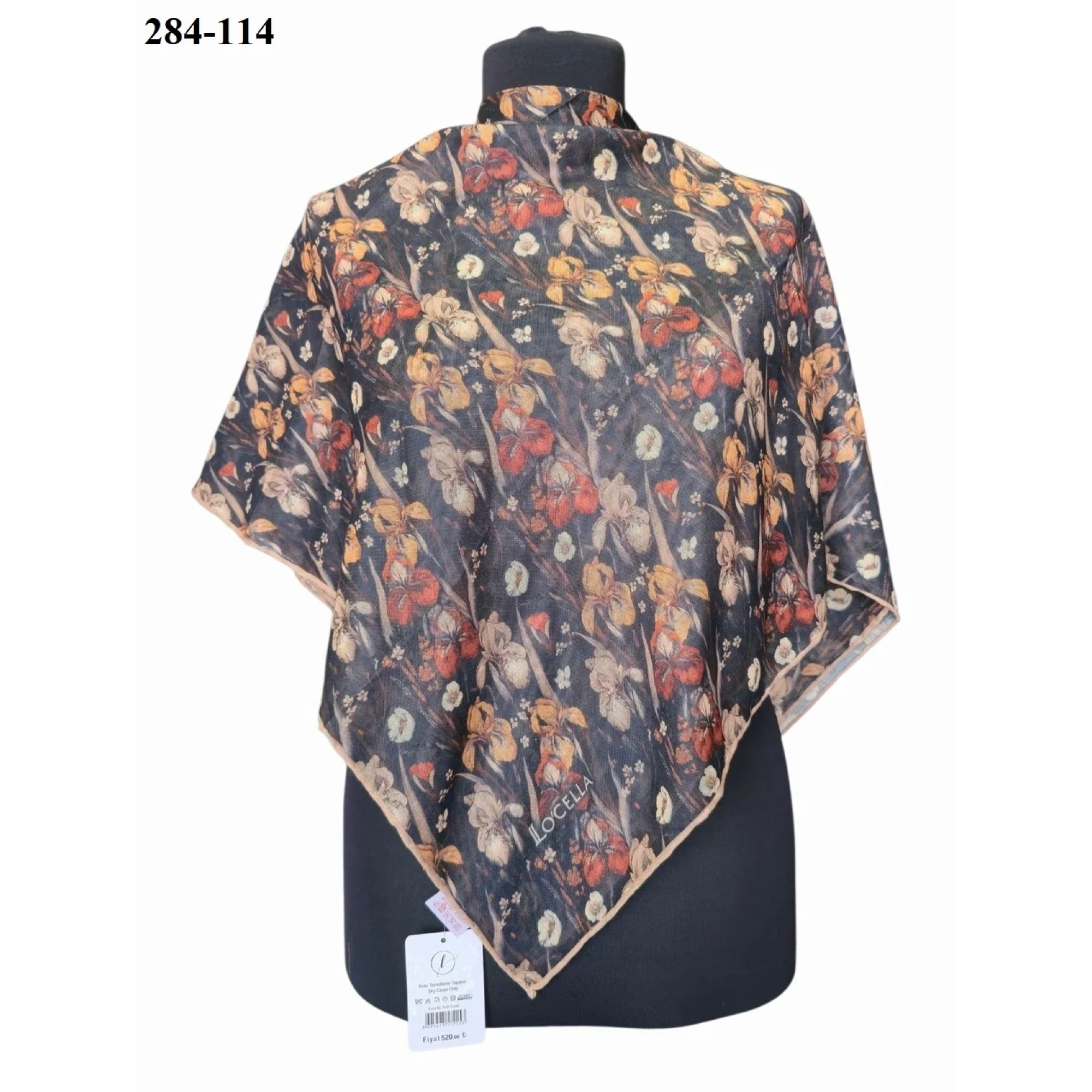 Locella Soft Pamuk Eşarp 284-114