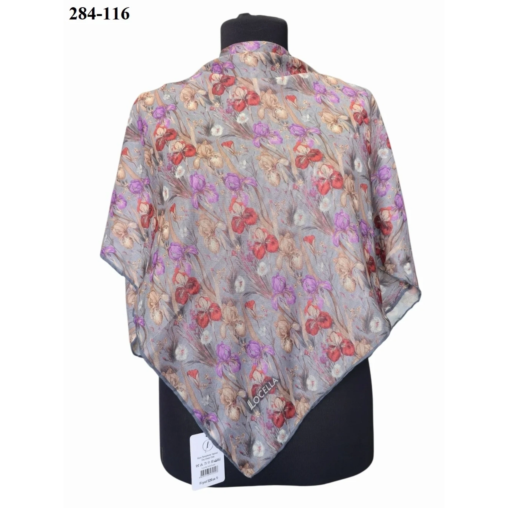 Locella Soft Pamuk Eşarp 284-116