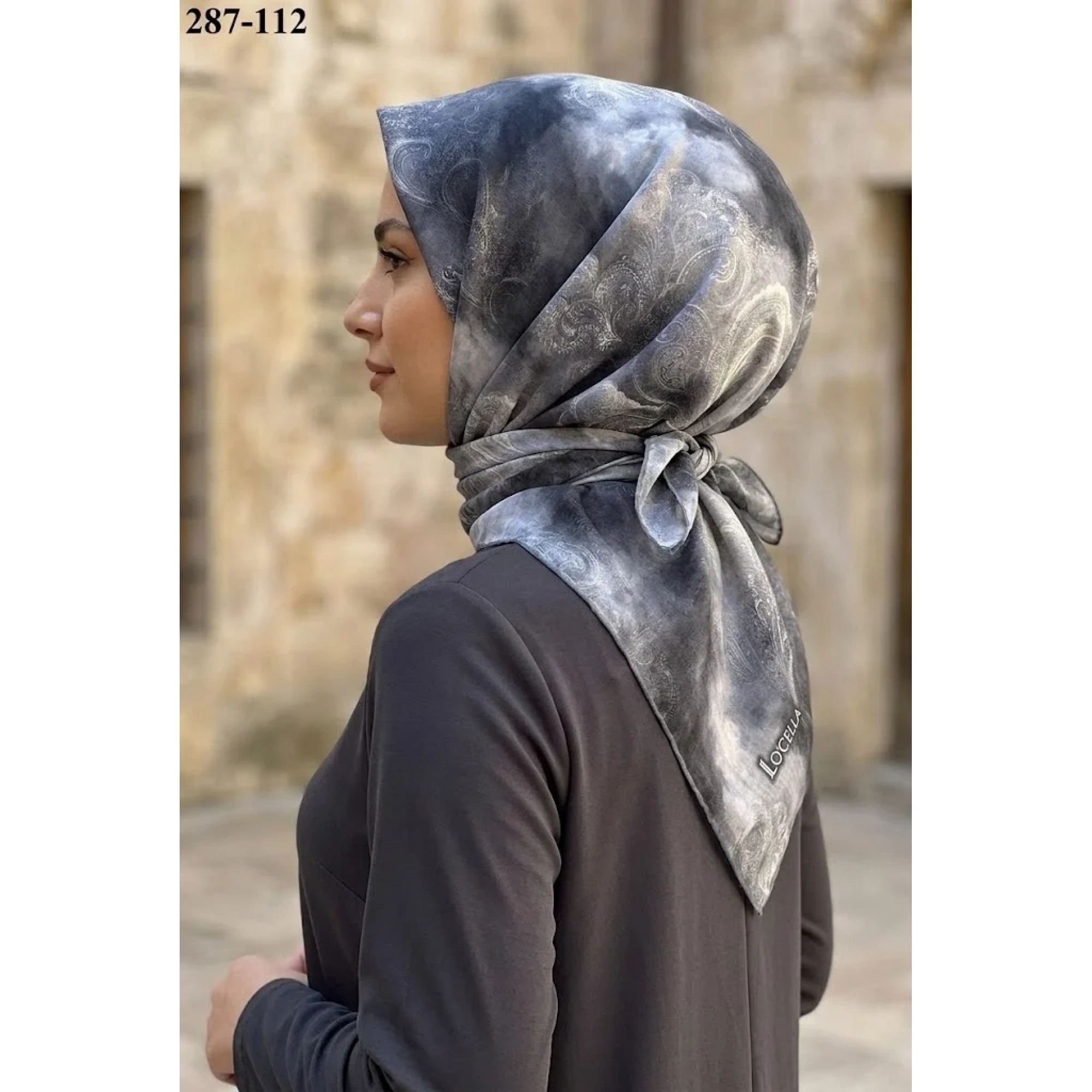 Locella Soft Pamuk Eşarp 287-112