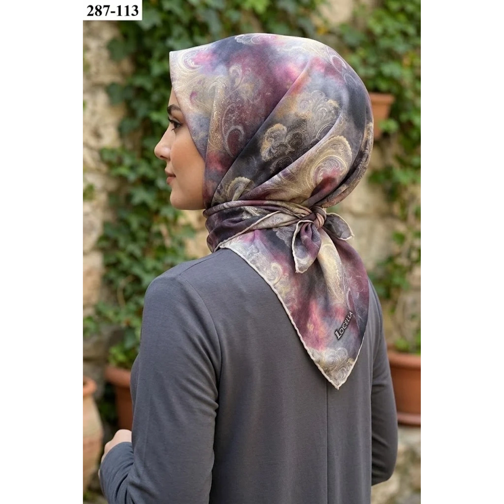 Locella Soft Pamuk Eşarp 287-113