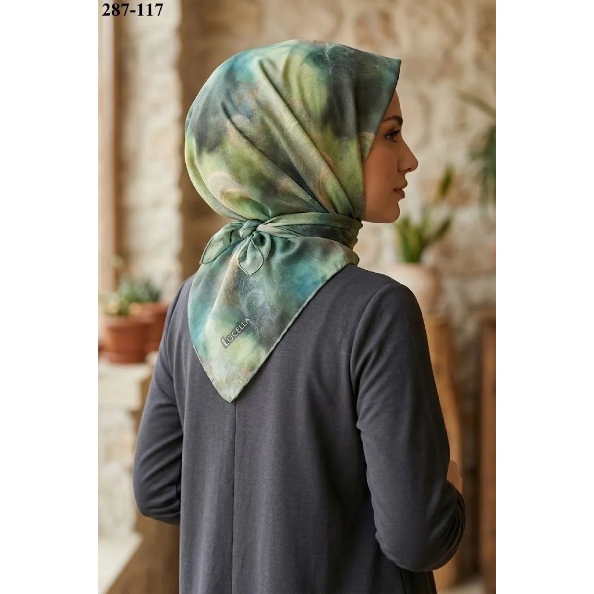 Locella Soft Pamuk Eşarp 287-117