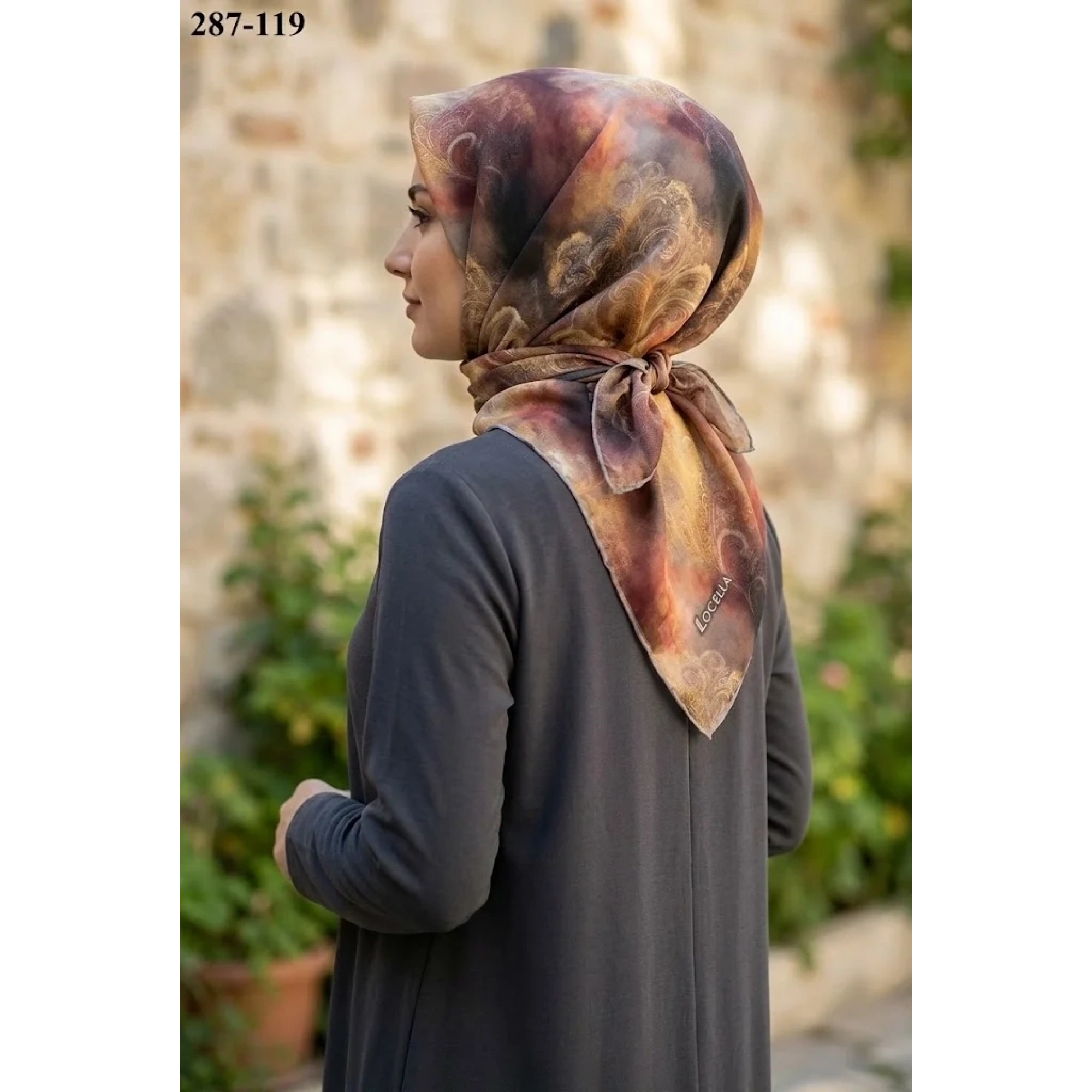 Locella Soft Pamuk Eşarp 287-119
