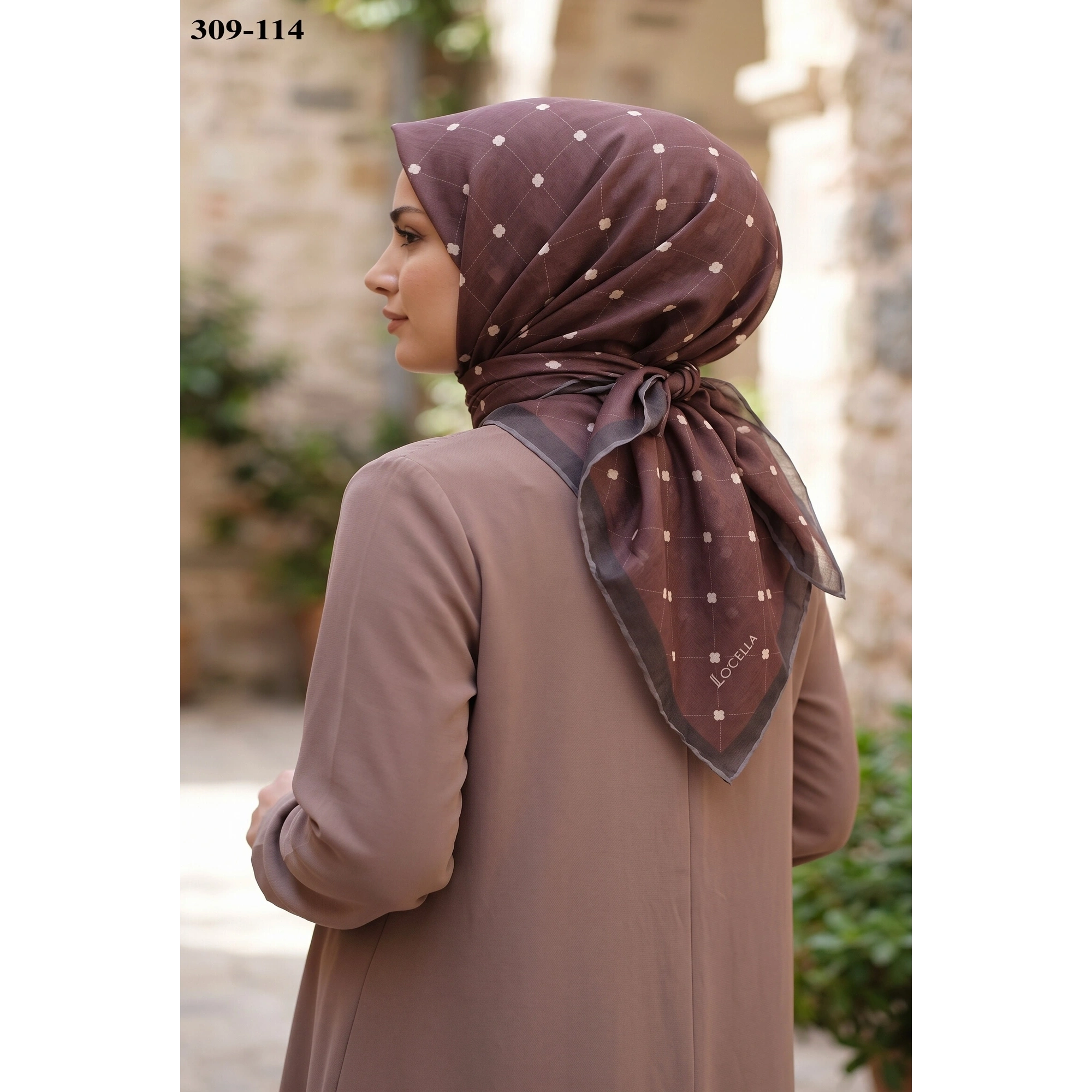 Locella Soft Pamuk Eşarp 309-114