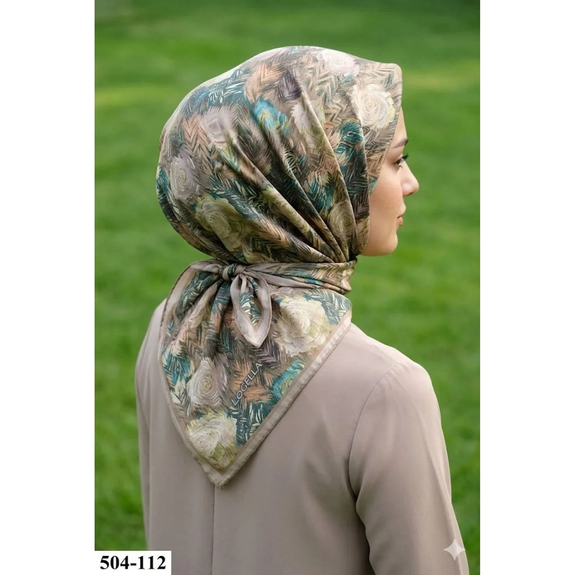 Locella Soft Pamuk Eşarp 504-112