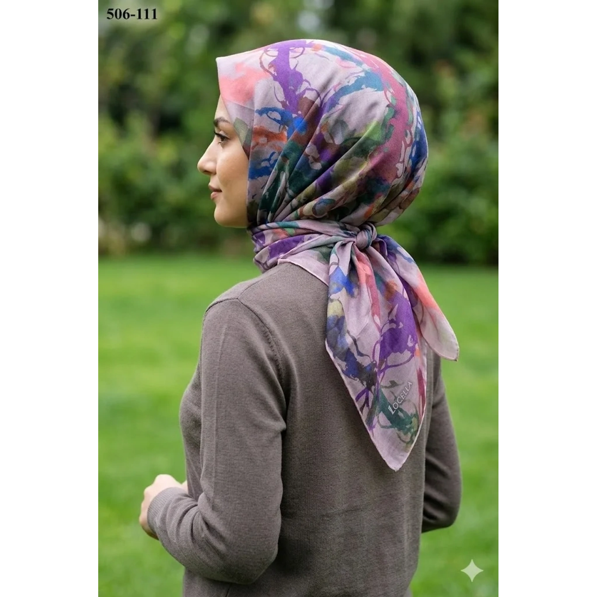 Locella Soft Pamuk Eşarp 506-111