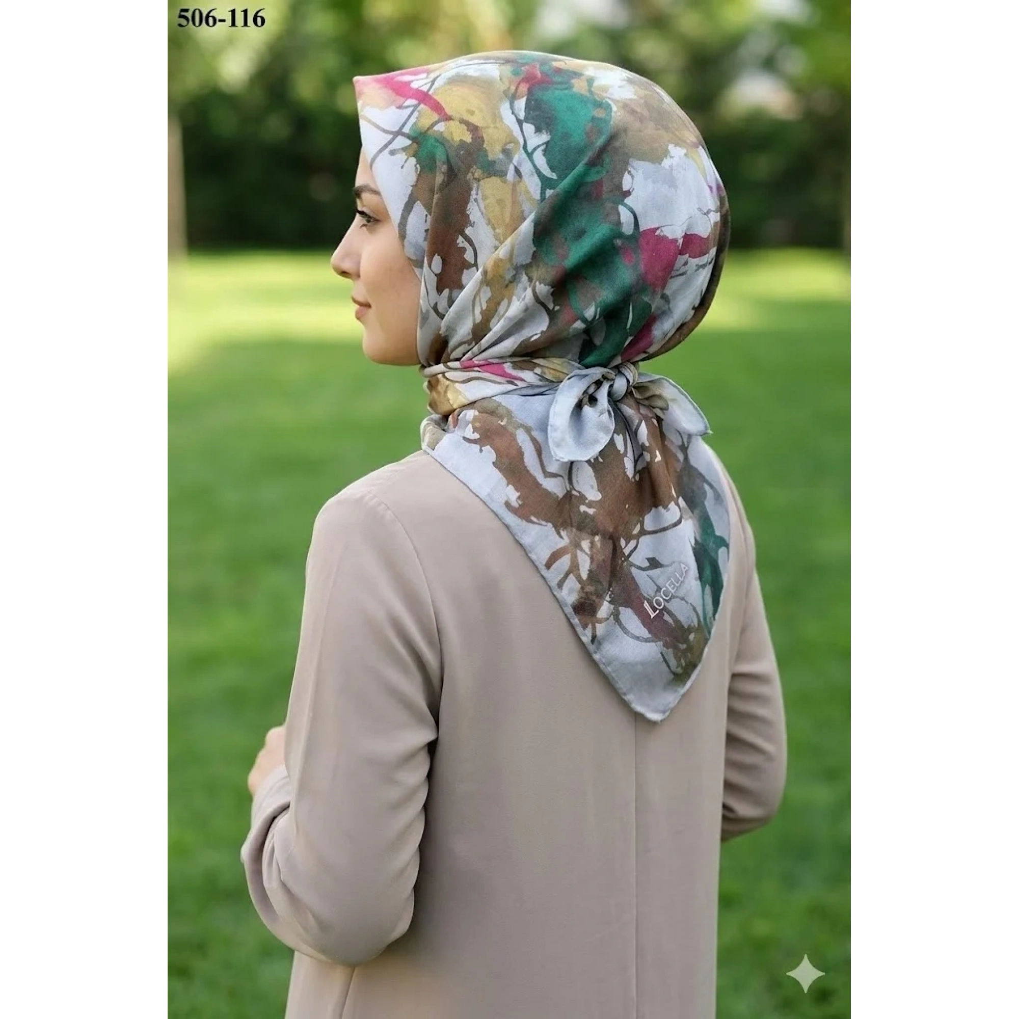 Locella Soft Pamuk Eşarp 506-116