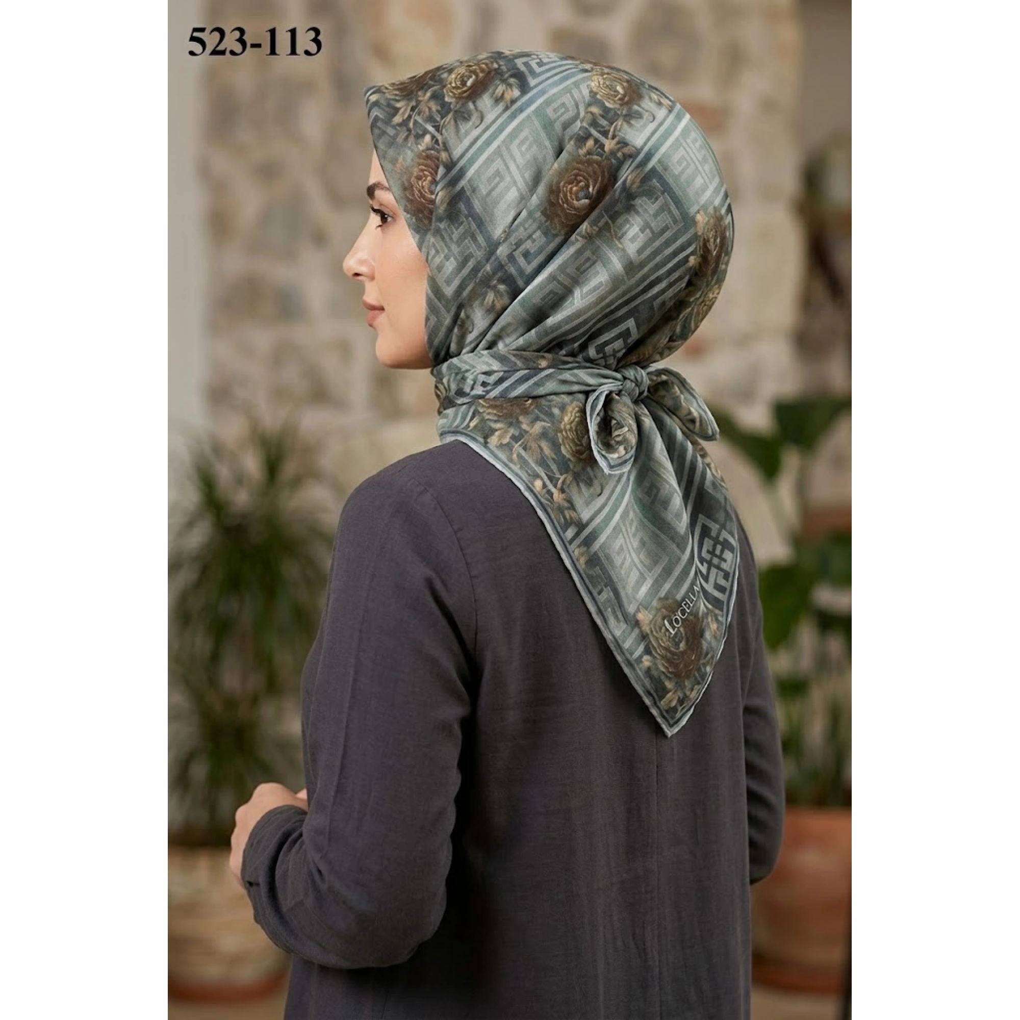 Locella Soft Pamuk Eşarp 523-113
