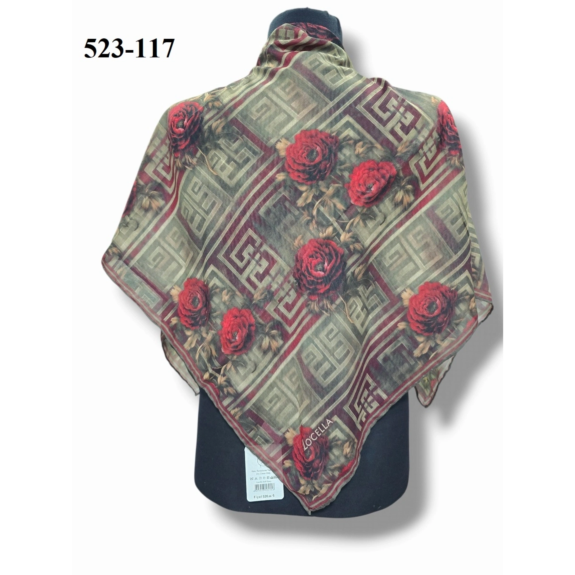 Locella Soft Pamuk Eşarp 523-117