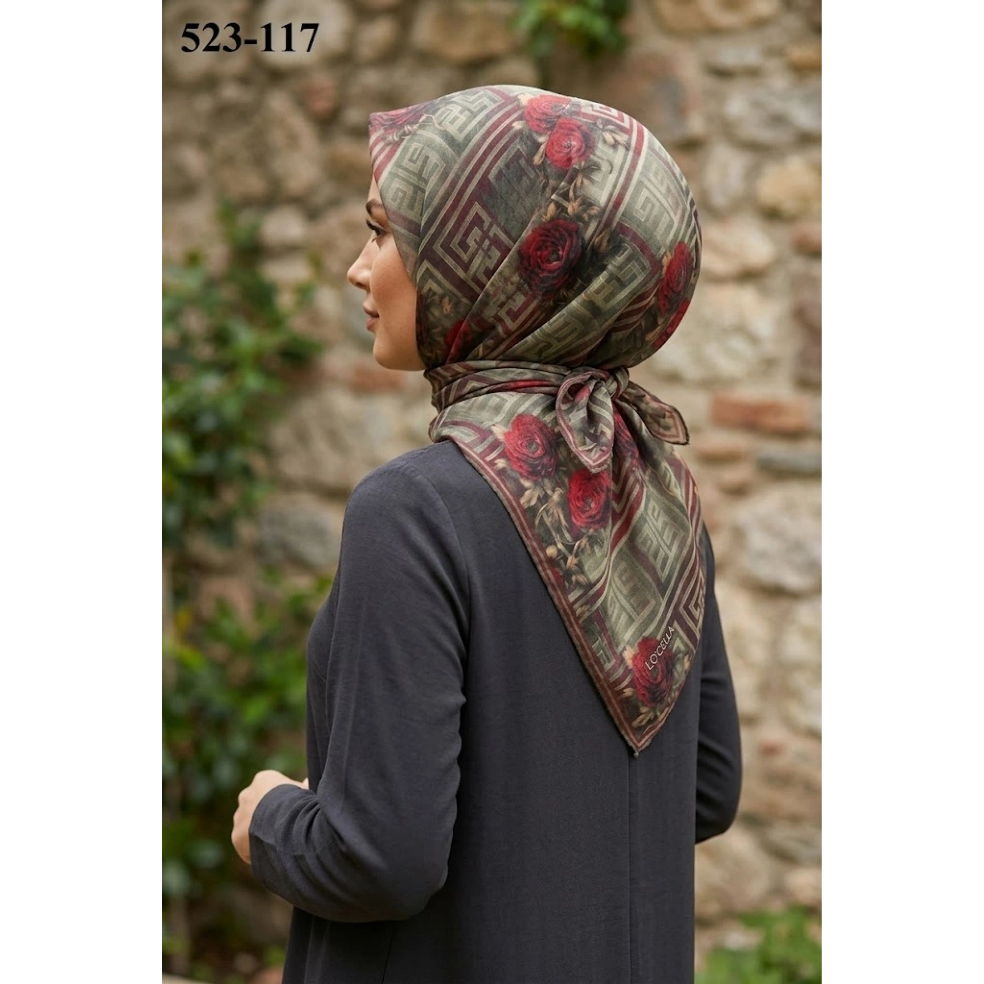 Locella Soft Pamuk Eşarp 523-117