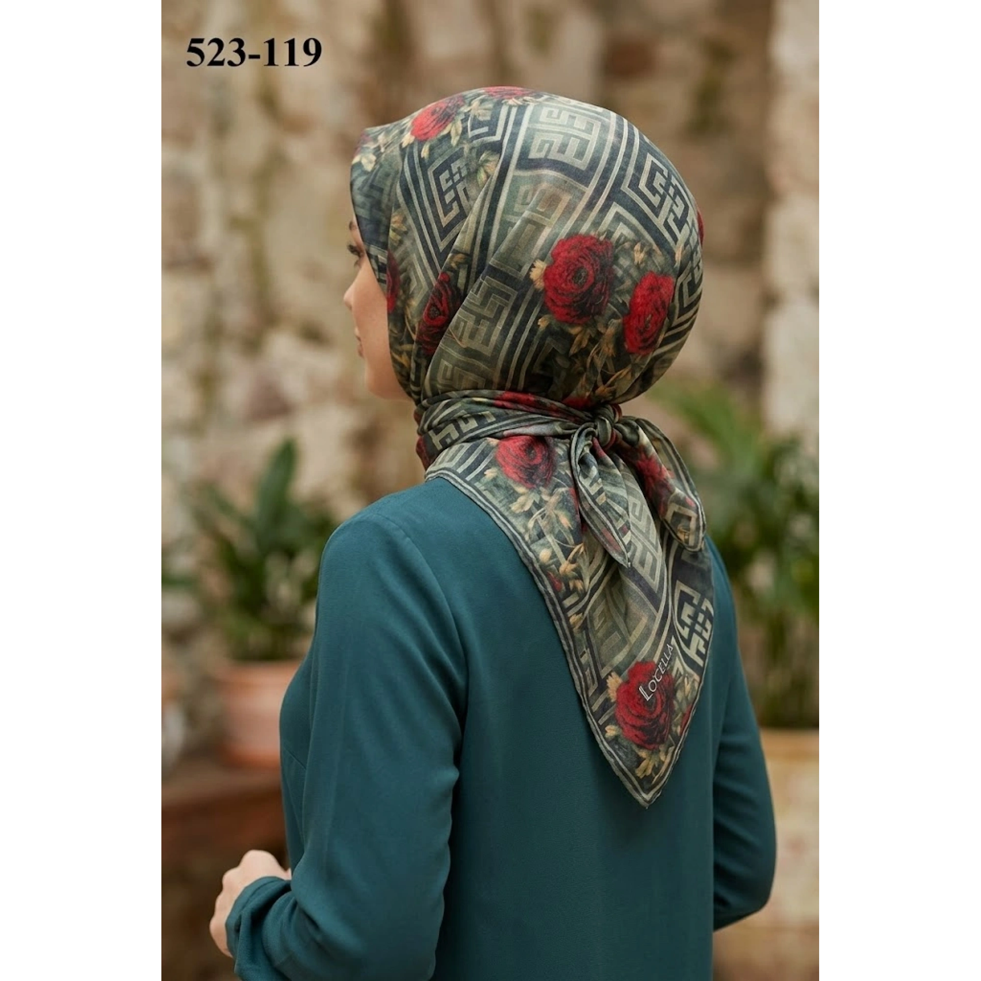 Locella Soft Pamuk Eşarp 523-119