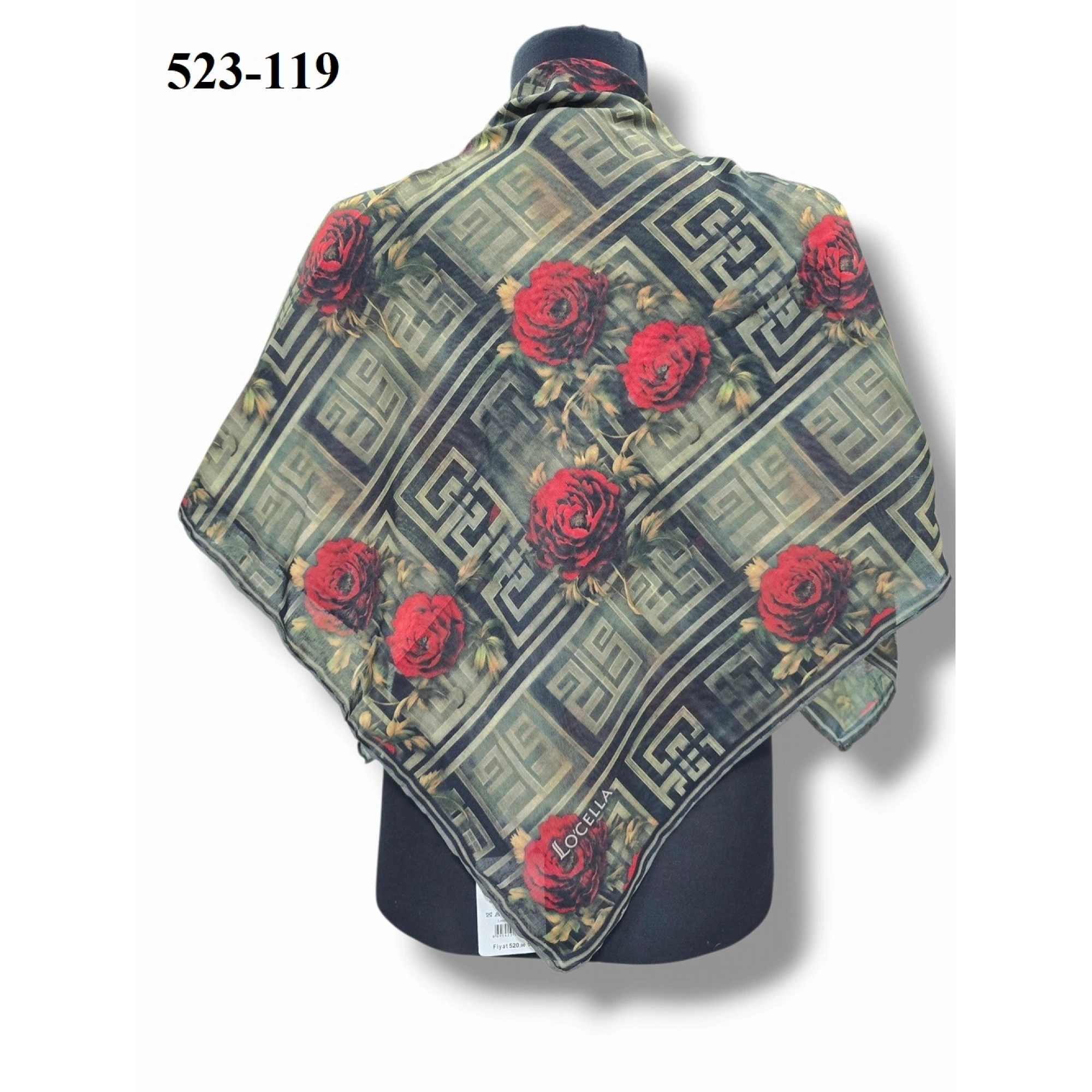Locella Soft Pamuk Eşarp 523-119