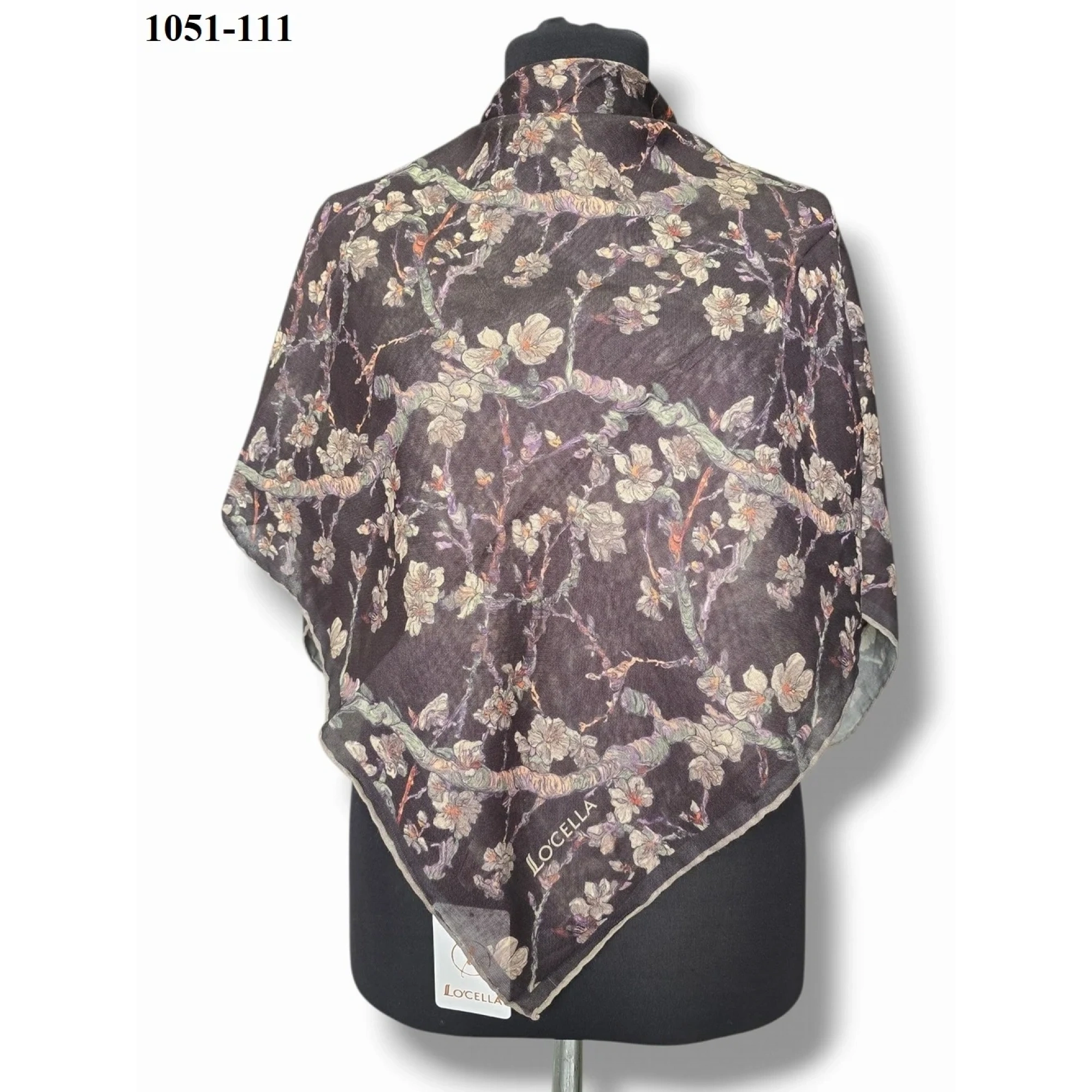 Locella Soft Pamuk Eşarp (Acı Kahve) 1051-111
