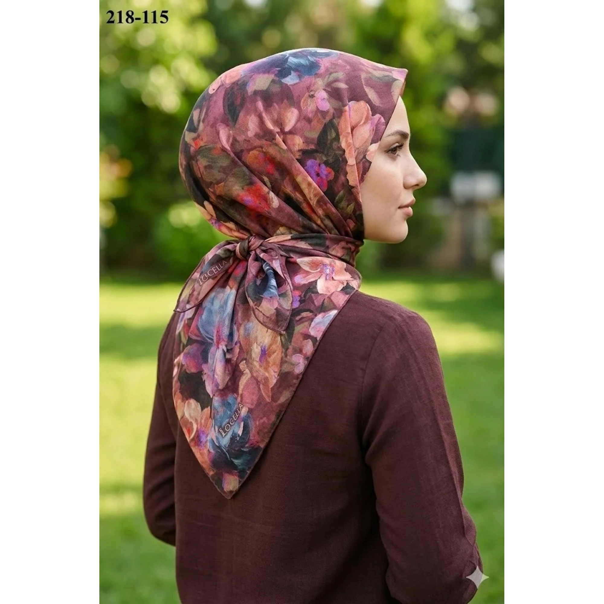 Locella Soft Pamuk Eşarp (K. Gül) 218-115