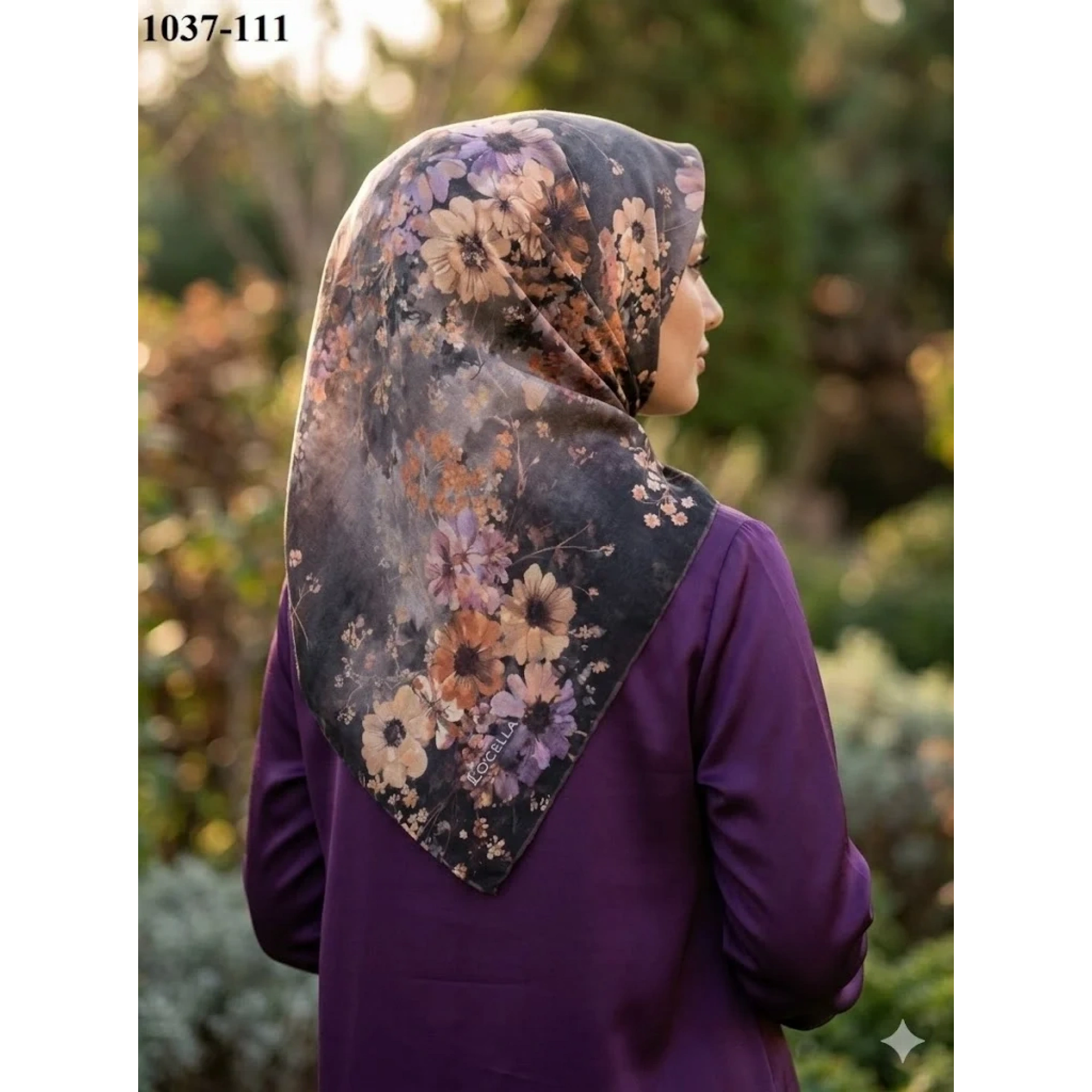 Locella Soft Pamuk Eşarp (kahve) 1037-111