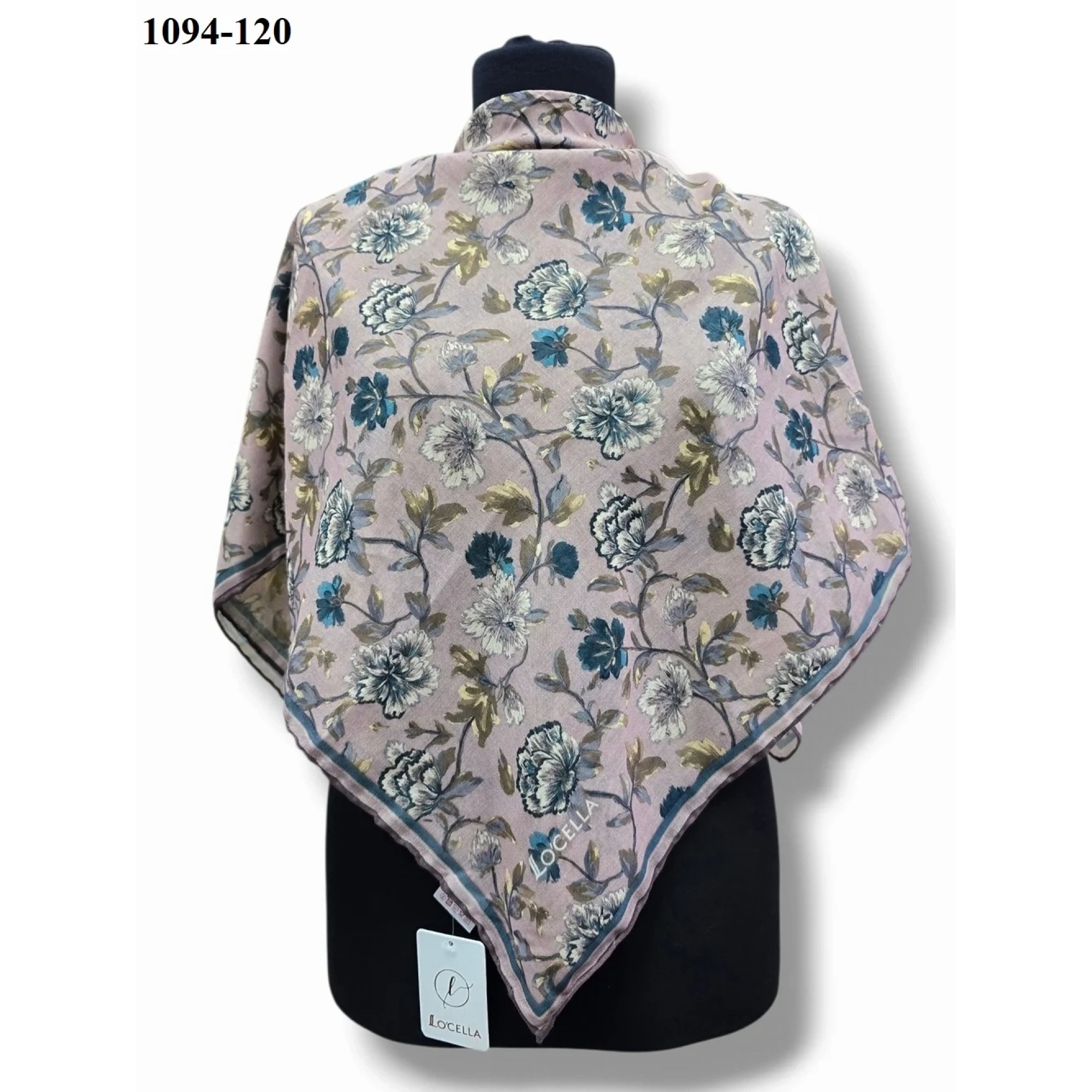 Locella Soft Pamuk Eşarp (Kirlü Gül) 1094-120