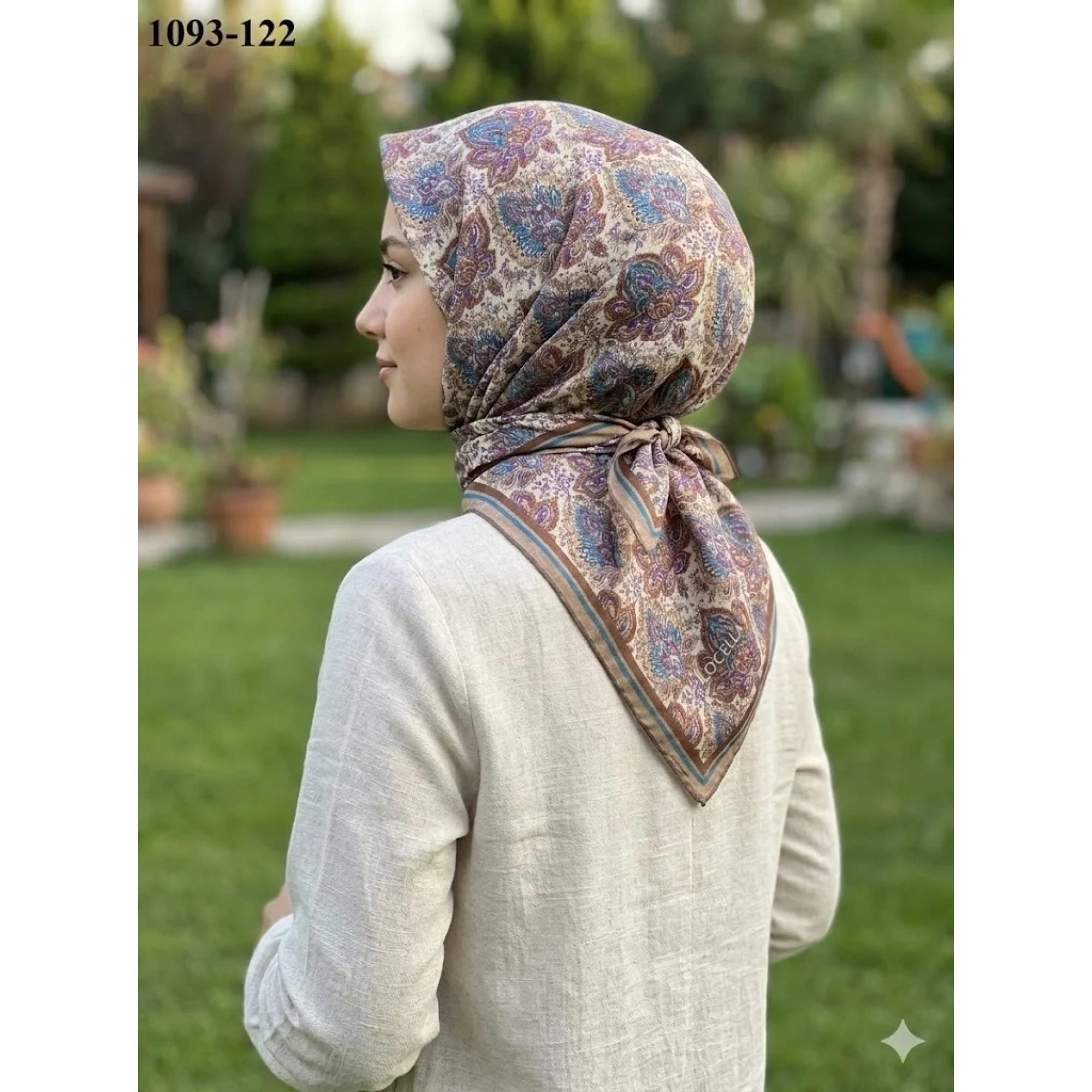 Locella Soft Pamuk Eşarp (Limon Çiçeği) 1093-122