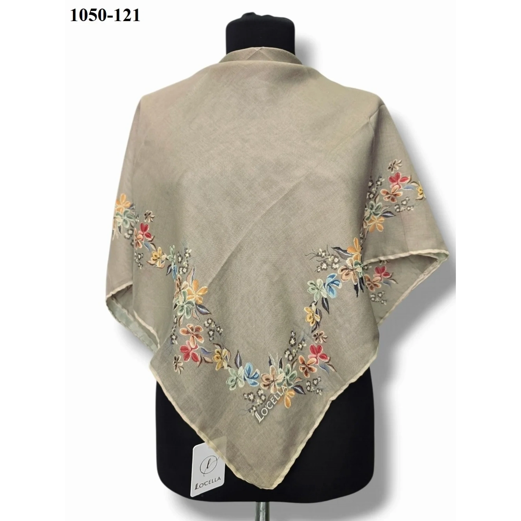 Locella Soft Pamuk Eşarp (Taş) 1050-121