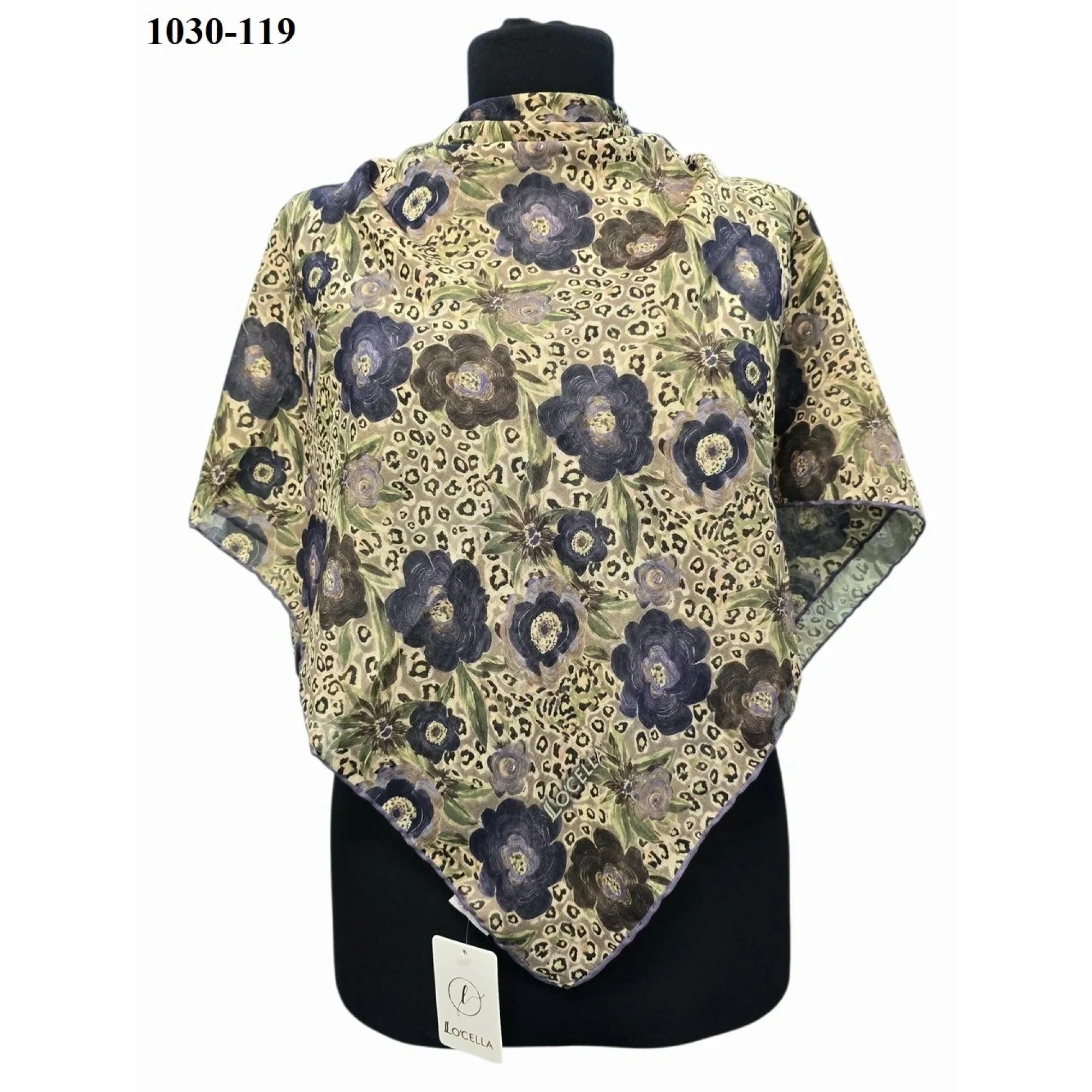 Locella Soft Pamuk Eşarp (Vizon Lila ) 1030-119