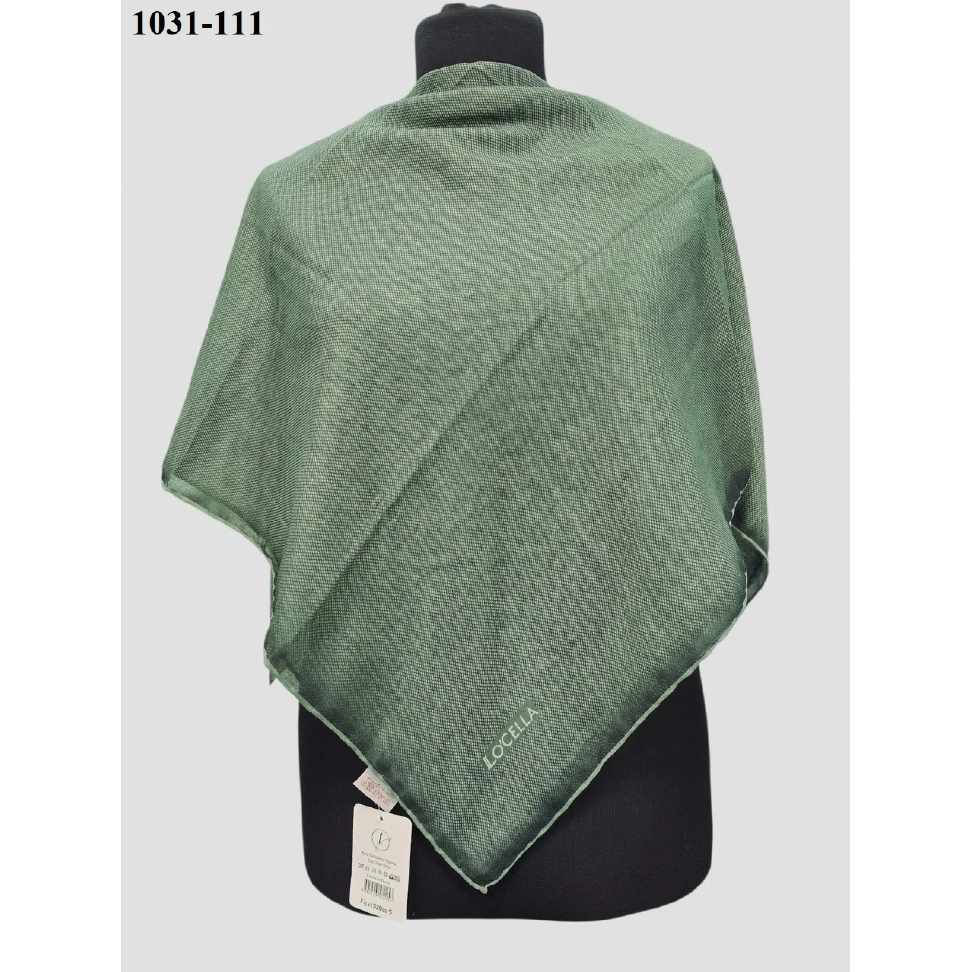 Locella Soft Pamuk Eşarp ( Zümrüt) 1031-111