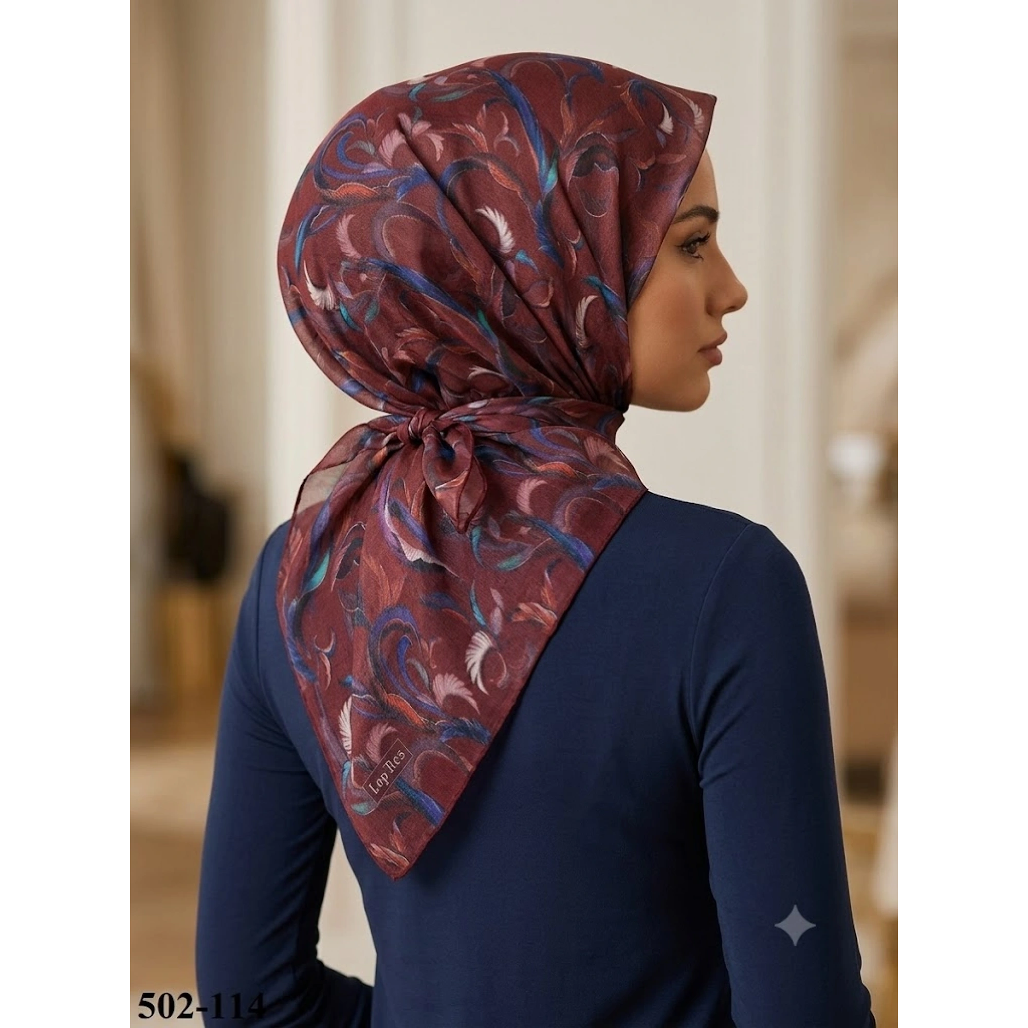 Lopres Dijital Soft Eşarp 502-114