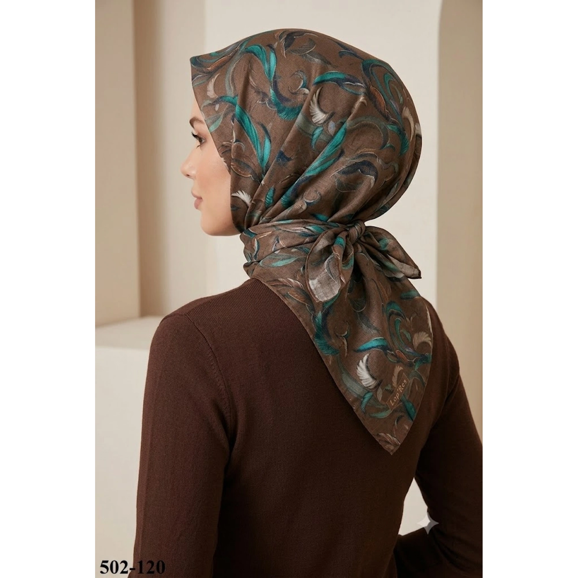 Lopres Dijital Soft Eşarp 502-120