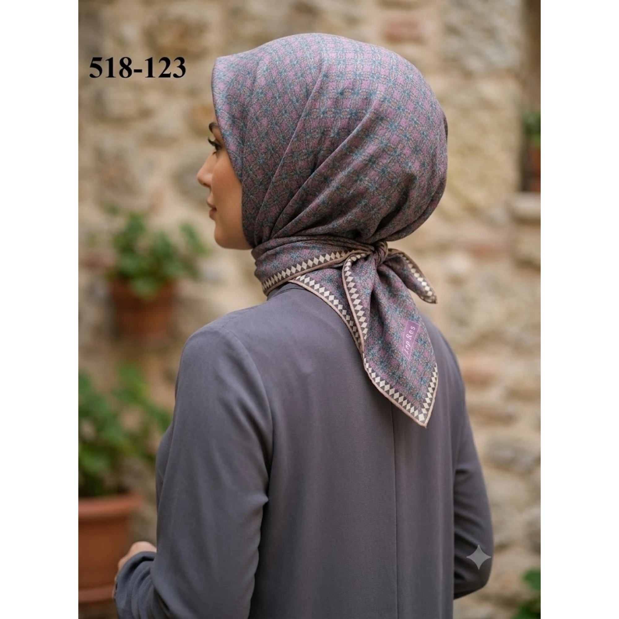 Lopres Dijital Soft Eşarp 518-123