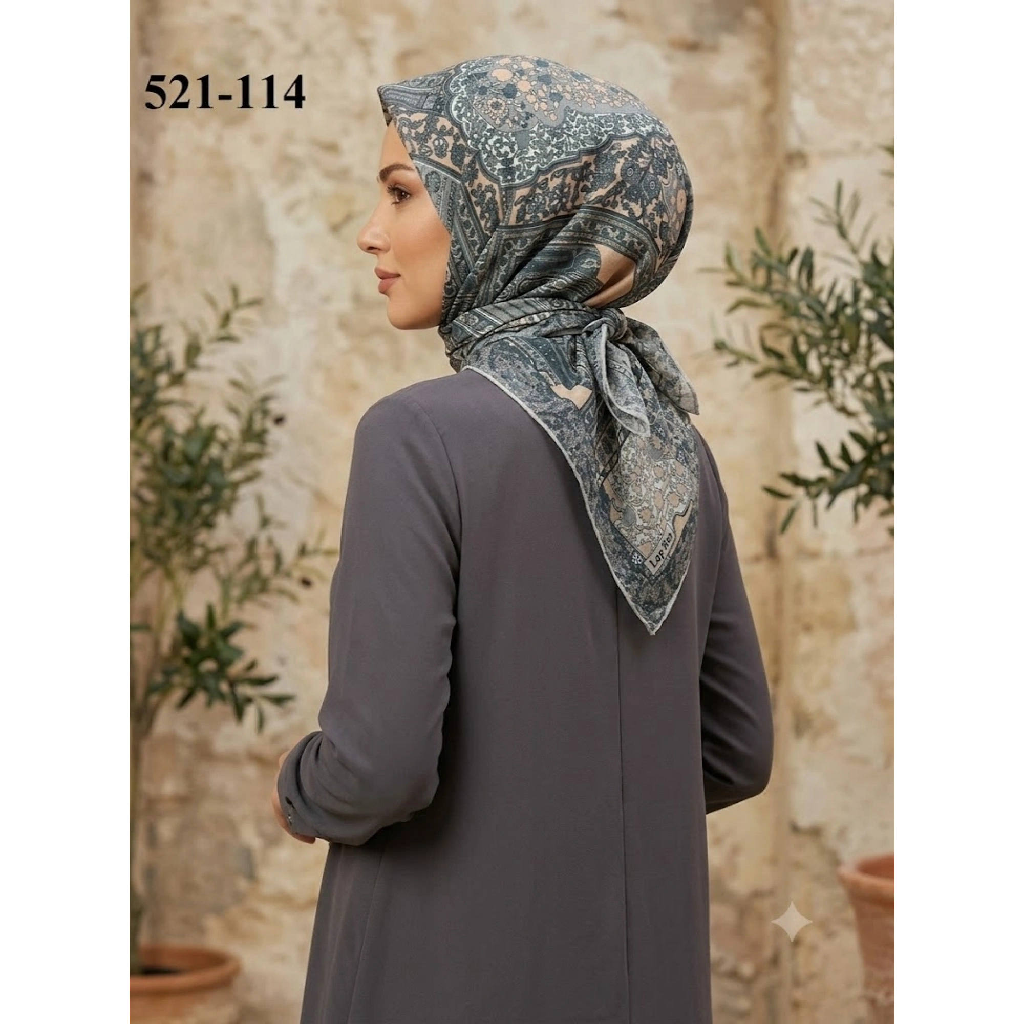 Lopres Dijital Soft Eşarp 521-114
