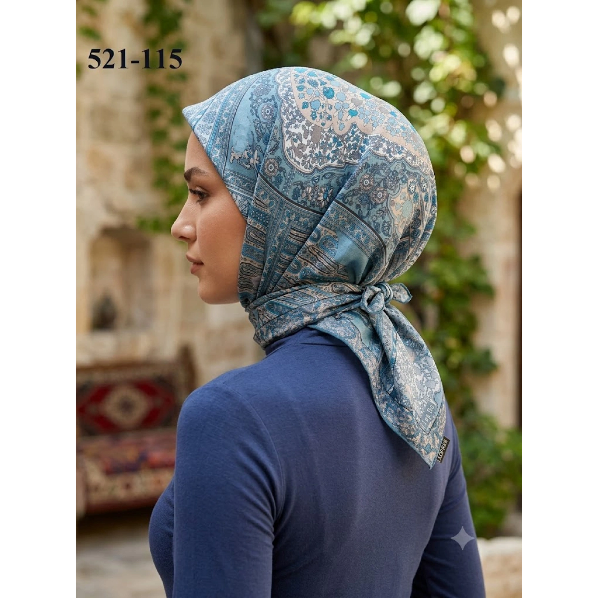 Lopres Dijital Soft Eşarp 521-115
