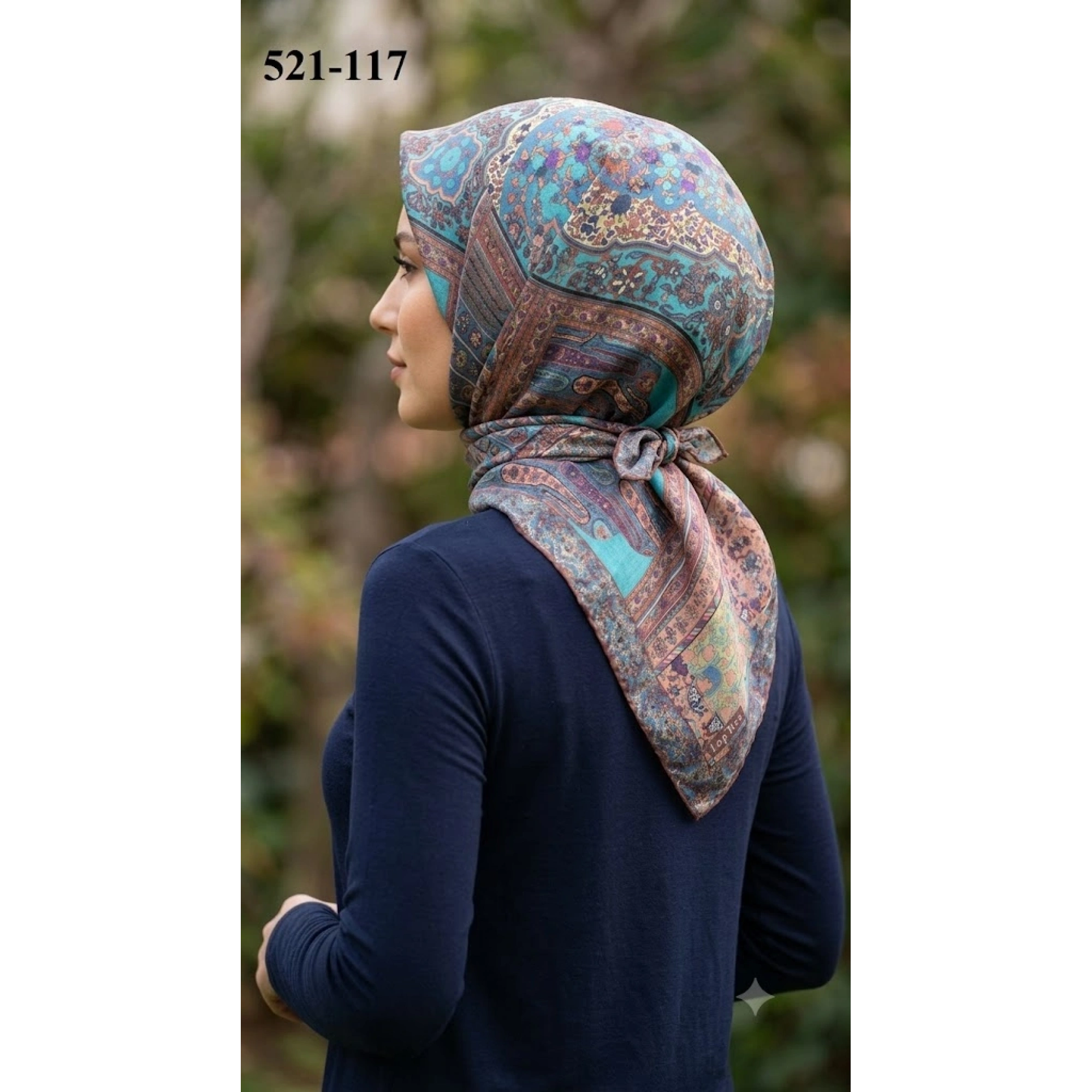 Lopres Dijital Soft Eşarp 521-117