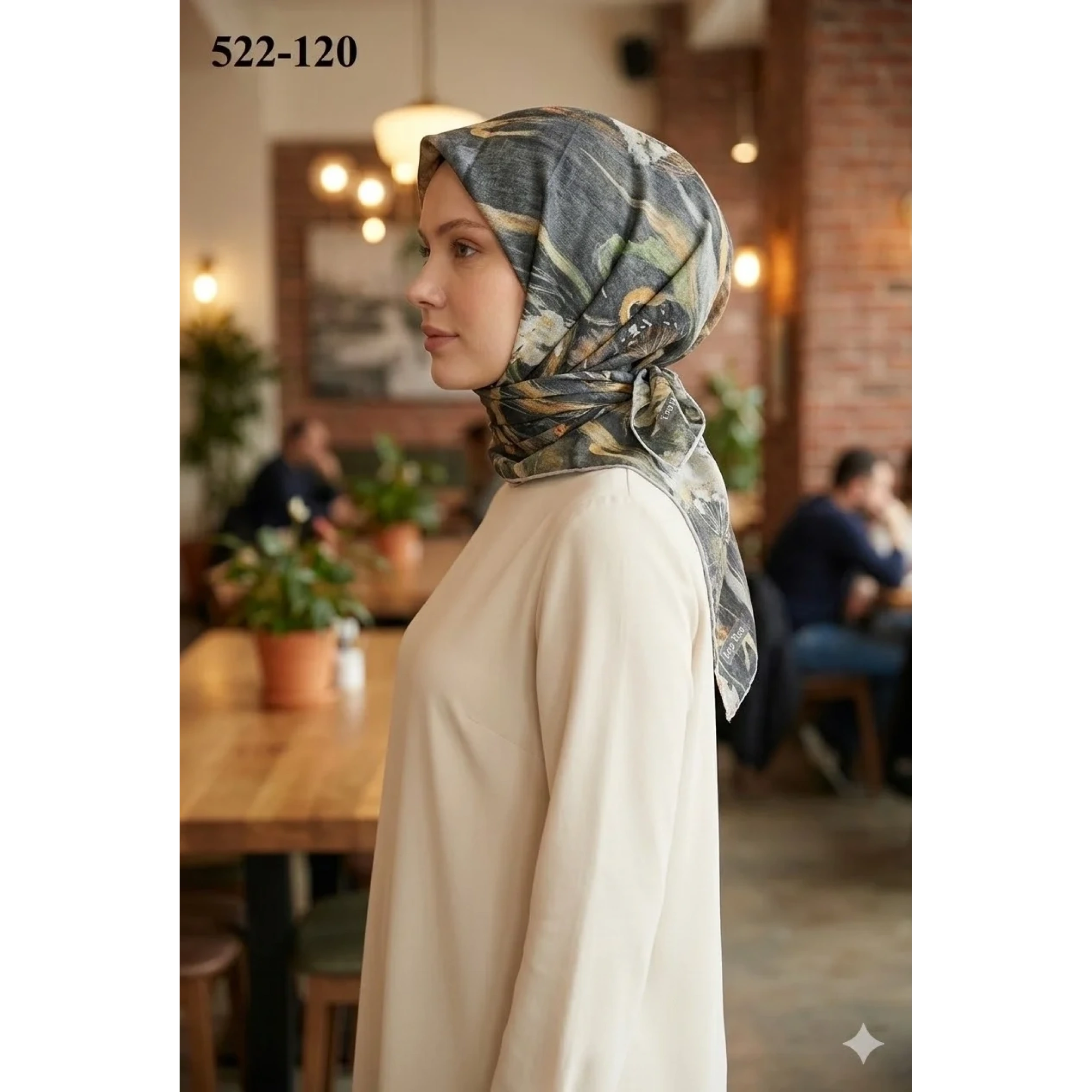 Lopres Dijital Soft Eşarp 522-120