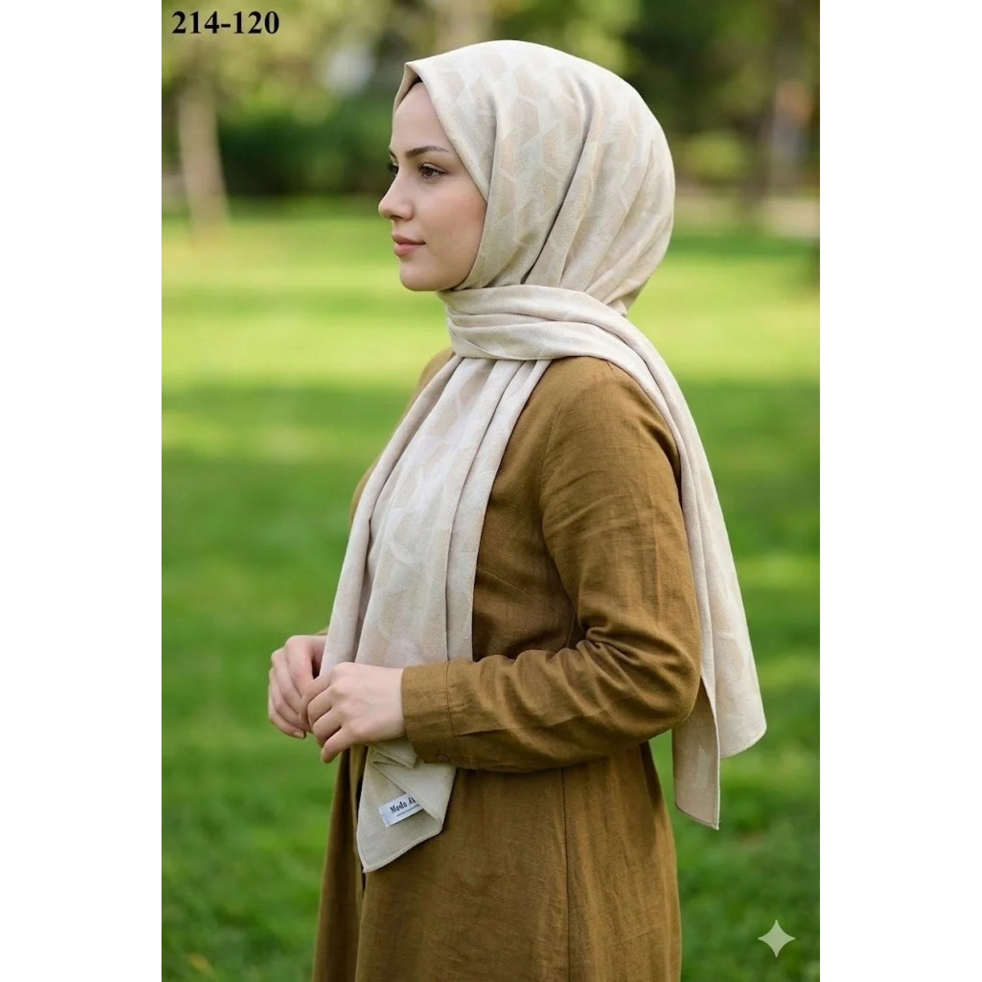 Moda Akyüz Ayrobin Jakar Şal (Kum Beji) 214-120