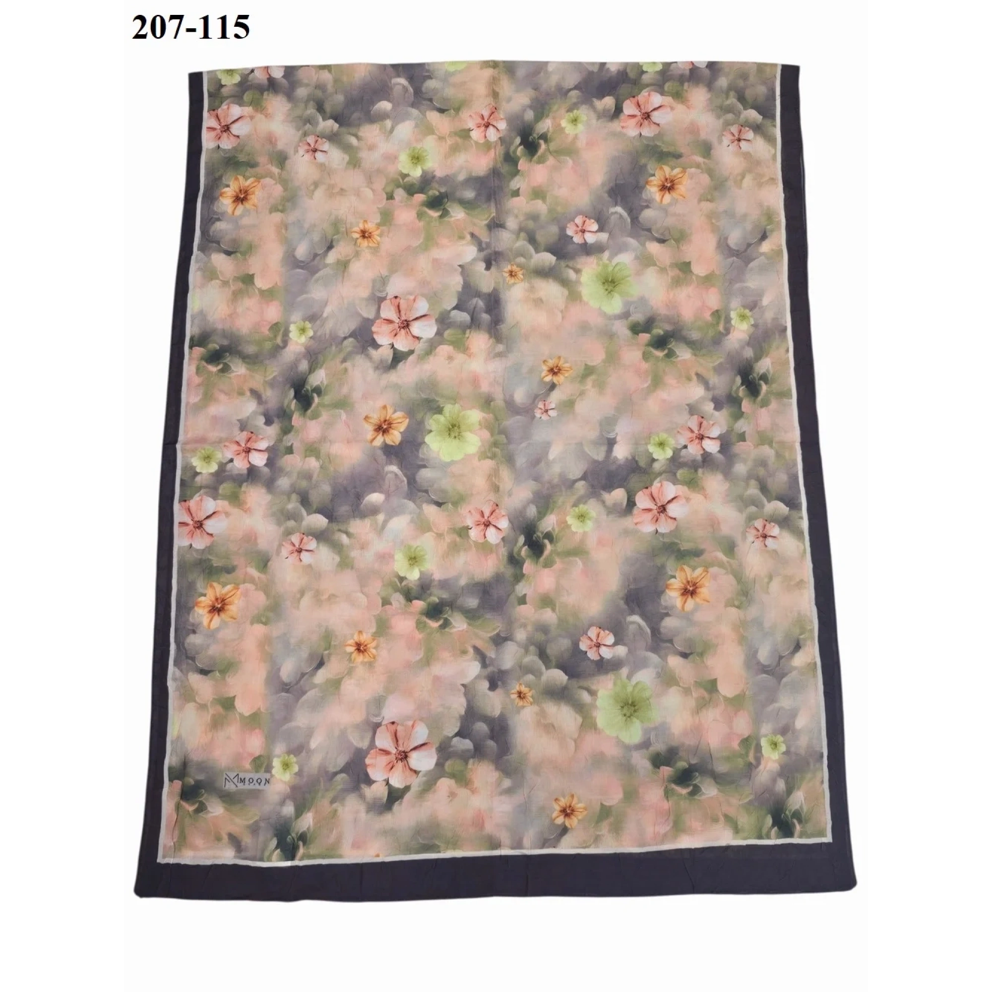 MoonScarf Bambu Kraş Pamuk Şal (Acı Kahve) 207-115