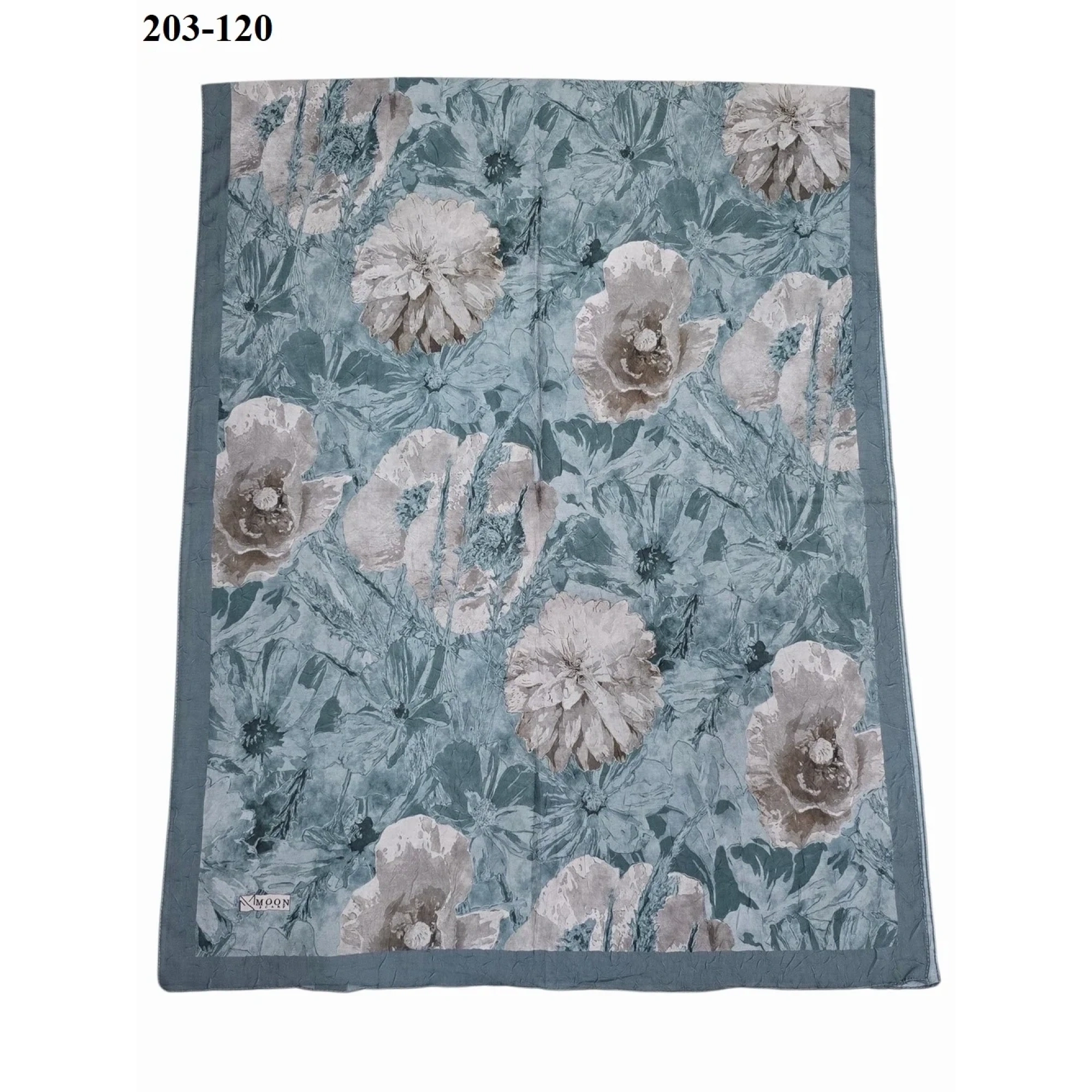 MoonScarf Bambu Kraş Pamuk Şal (Cam Göbeği) 203-120