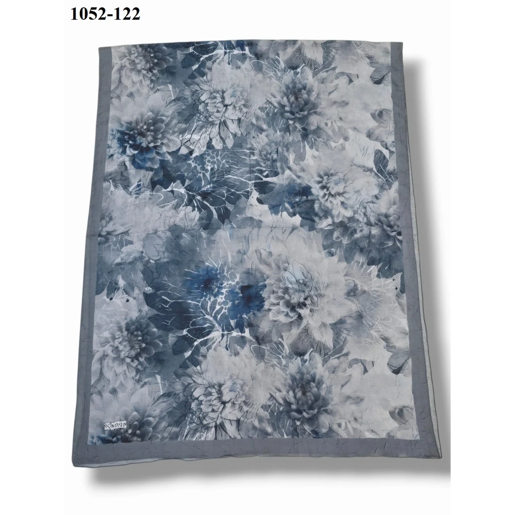 MoonScarf Bambu Kraş Pamuk Şal (Gri) 1052-122
