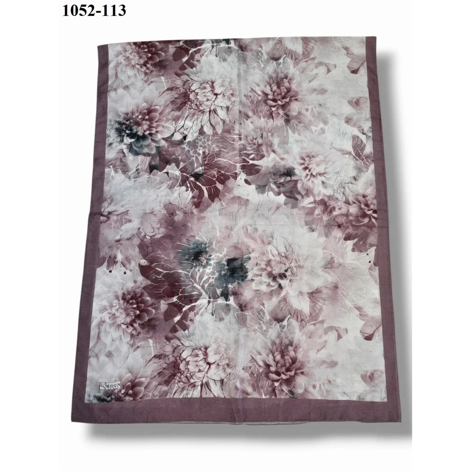 MoonScarf Bambu Kraş Pamuk Şal (Gül Kurusu) 1052-113