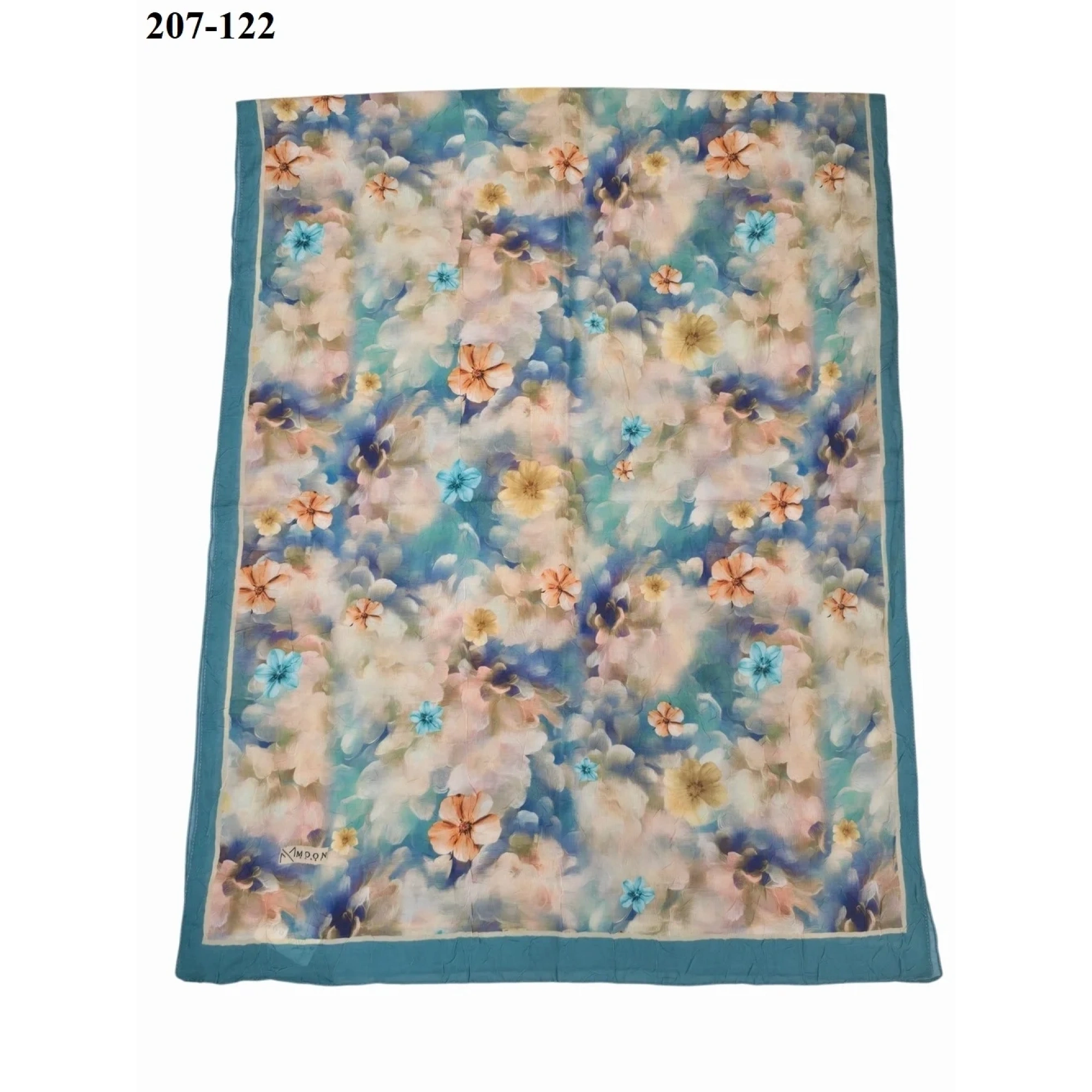 MoonScarf Bambu Kraş Pamuk Şal (Yeşil ) 207-122