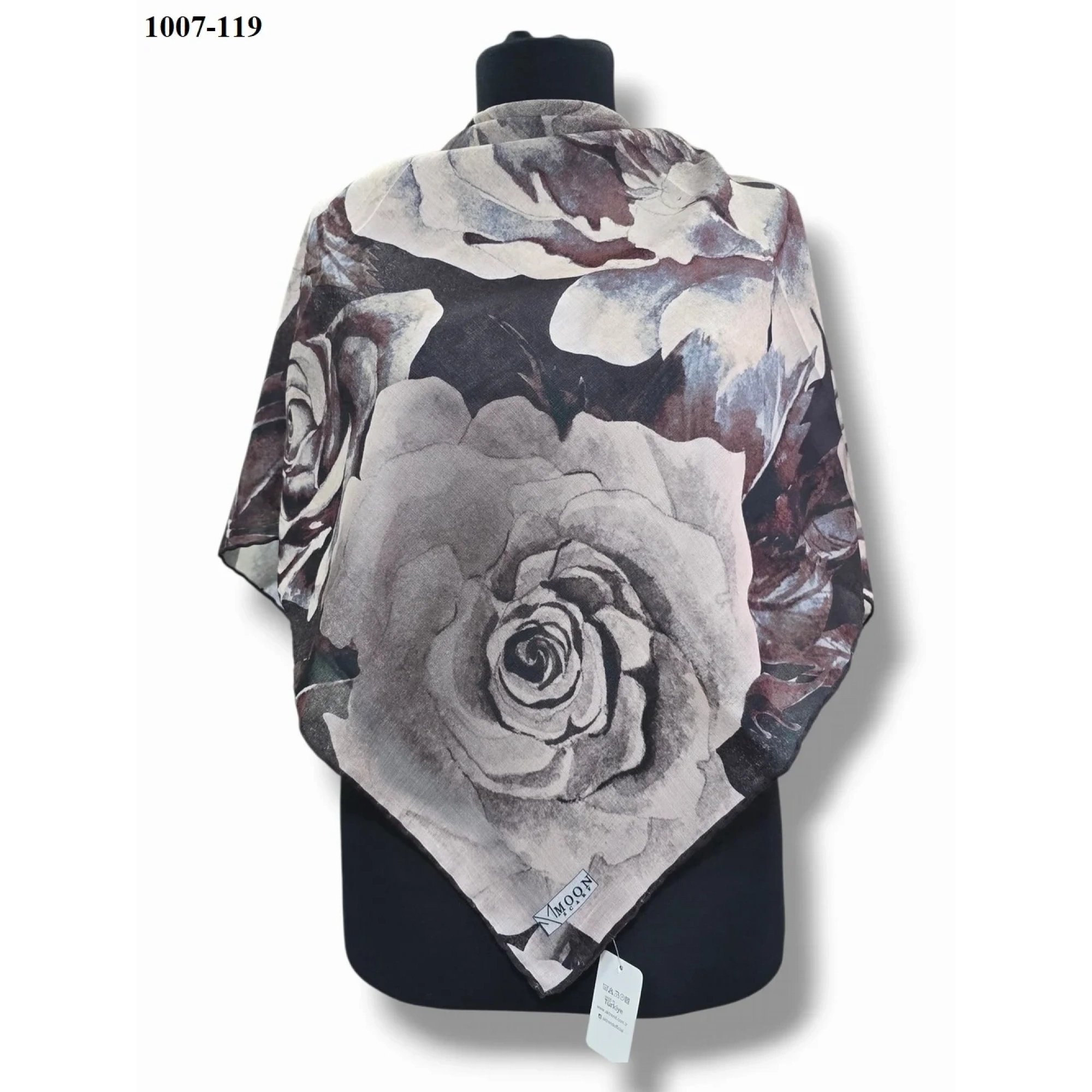 MoonScarf Soft Pamuk Eşarp 1007-119