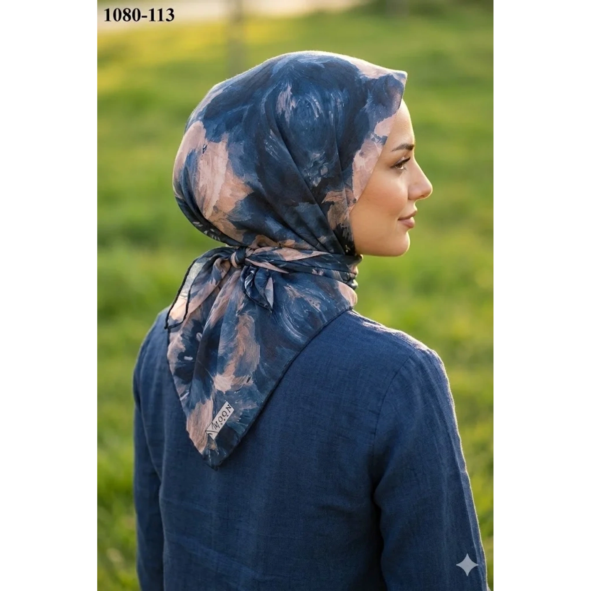 MoonScarf Soft Pamuk Eşarp 1080-113
