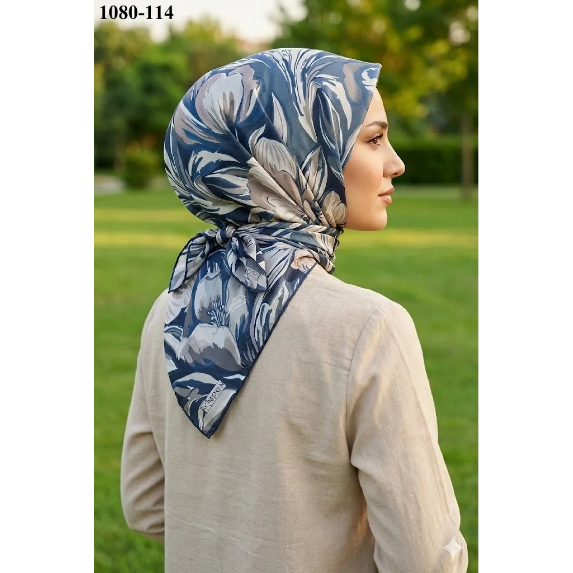MoonScarf Soft Pamuk Eşarp 1080-114