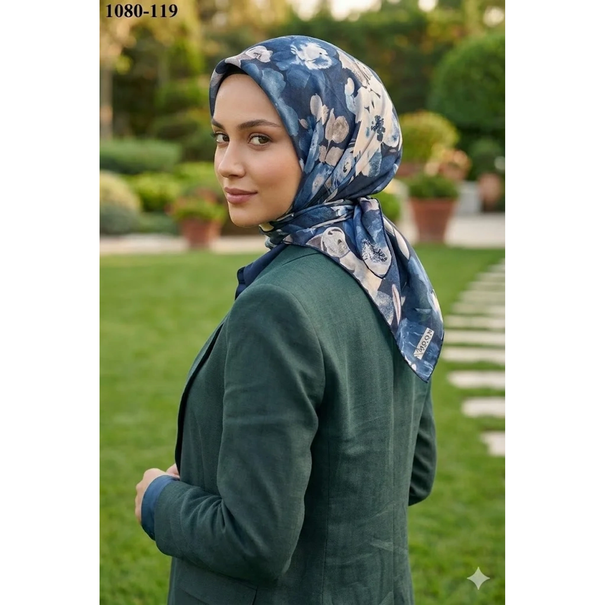 MoonScarf Soft Pamuk Eşarp 1080-119