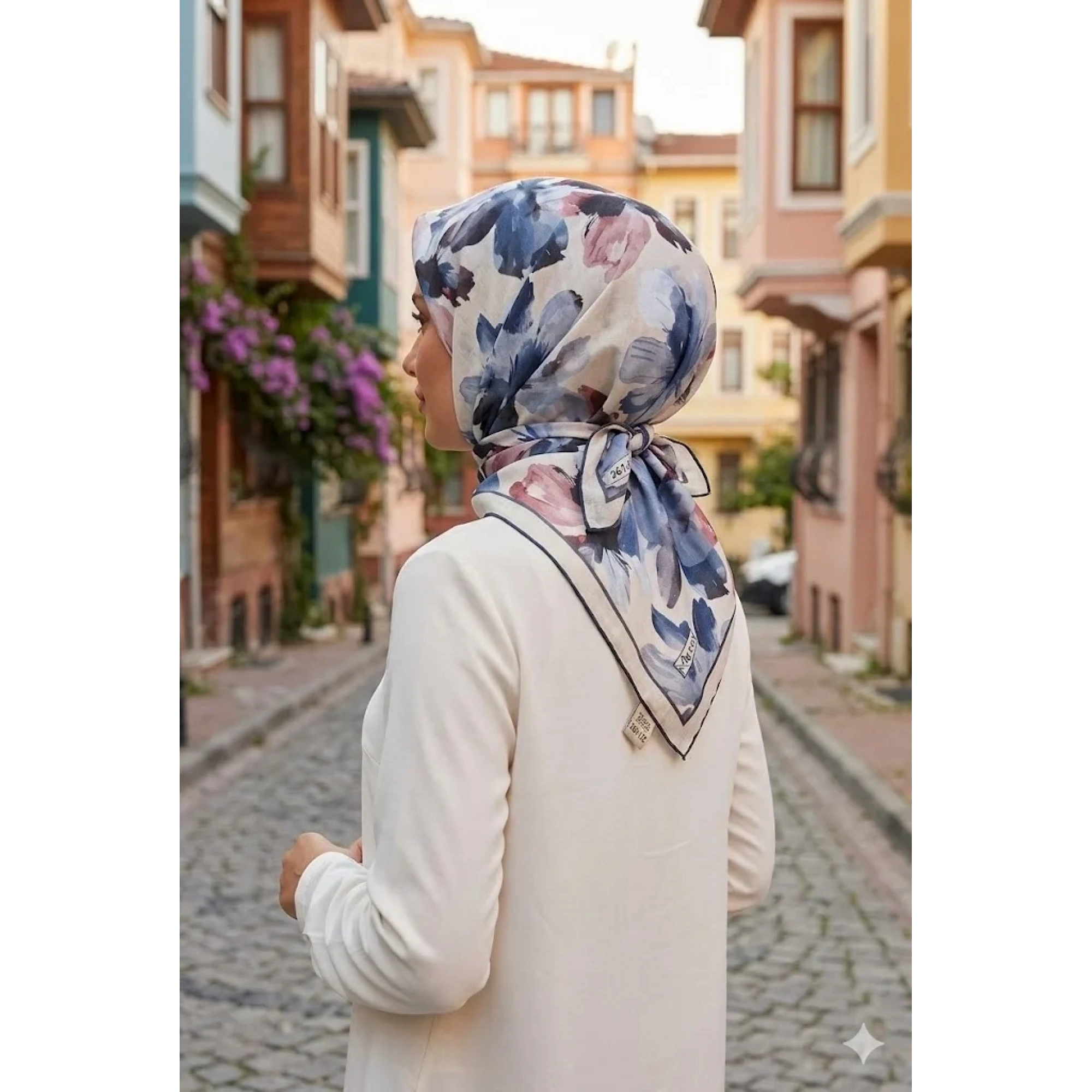 MoonScarf Soft Pamuk Eşarp 261-112
