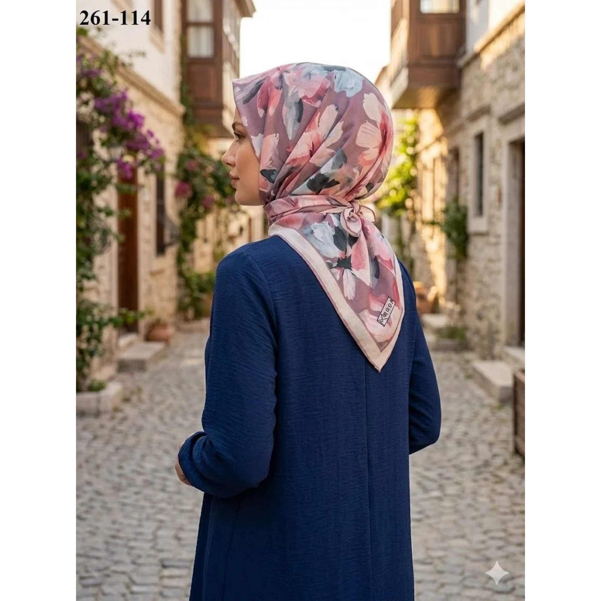 MoonScarf Soft Pamuk Eşarp 261-114